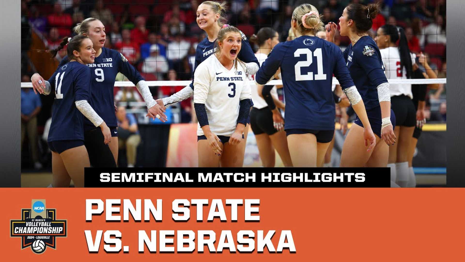 Nebraska Penn State Volleyball Match