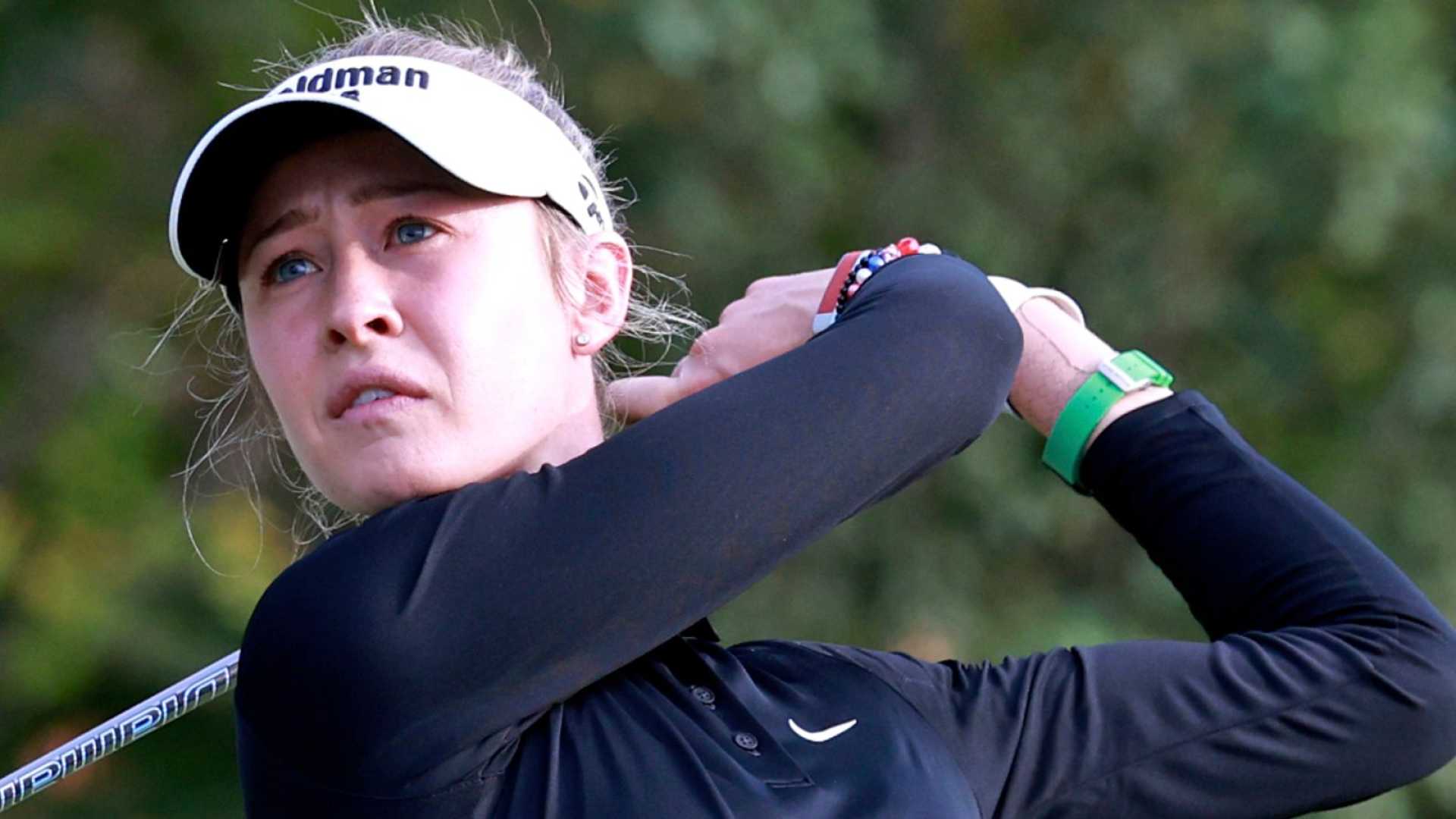 Nelly Korda Golf Injury News
