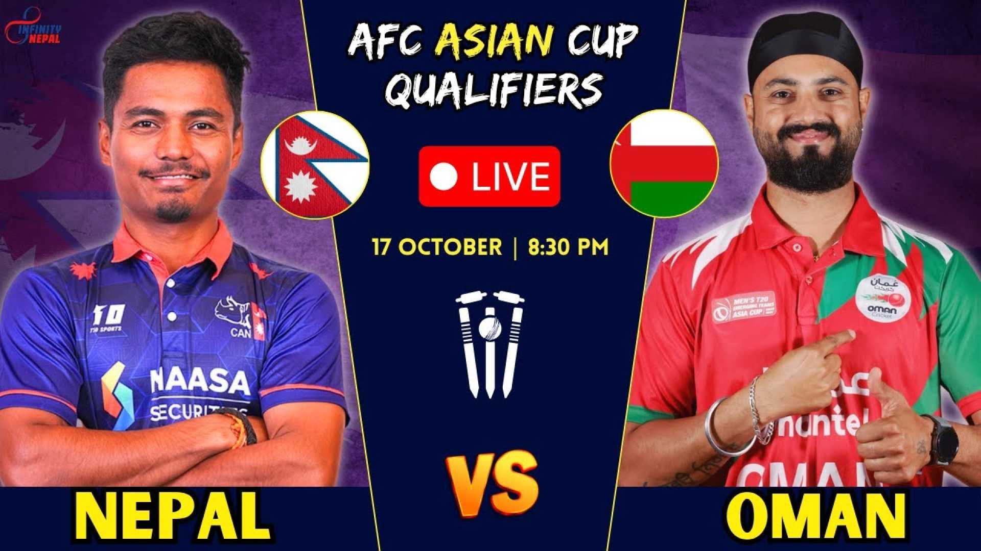 Nepal And Oman T20 World Cup Qualification