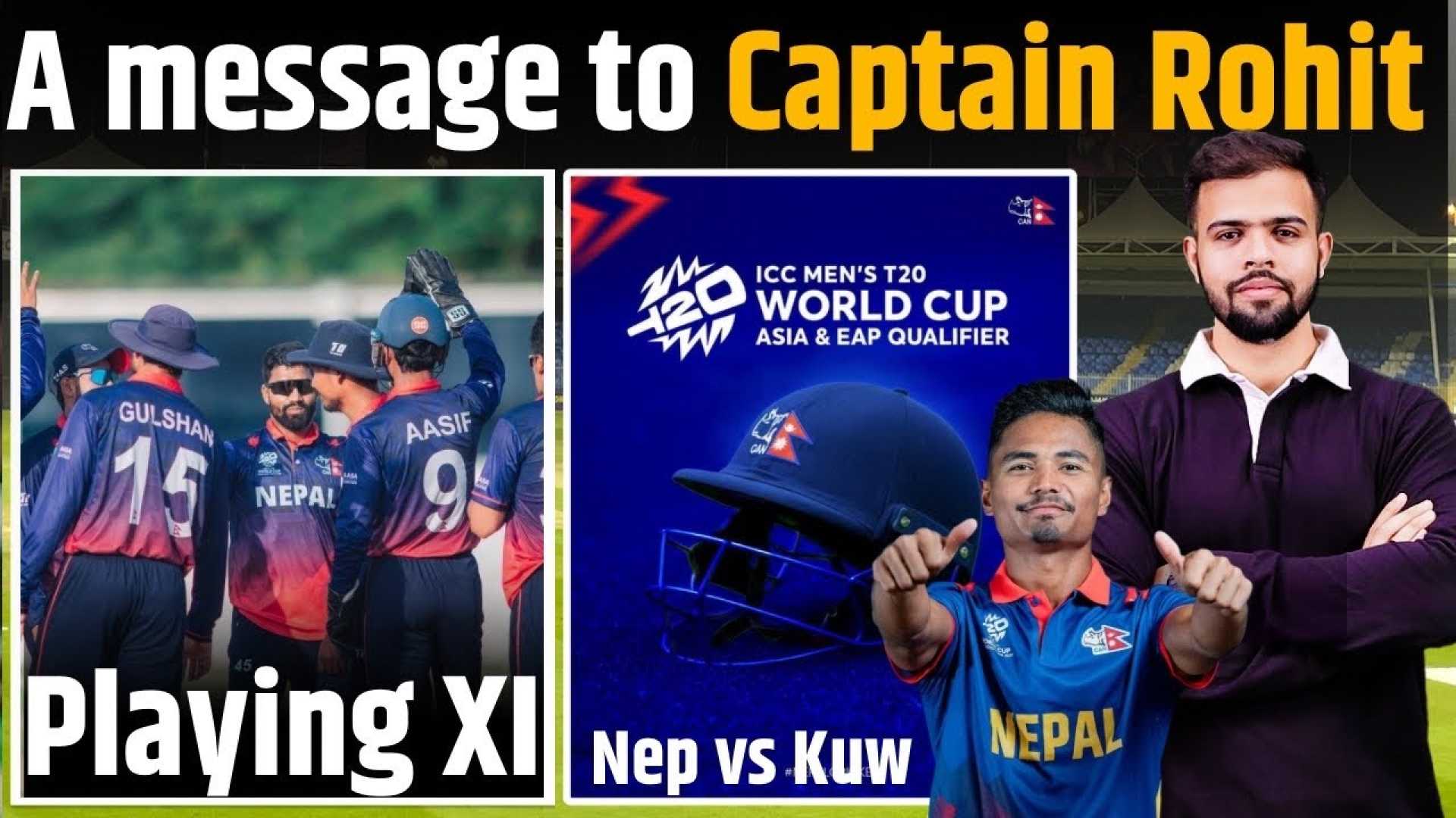 Nepal Vs Kuwait T20 World Cup Qualifier