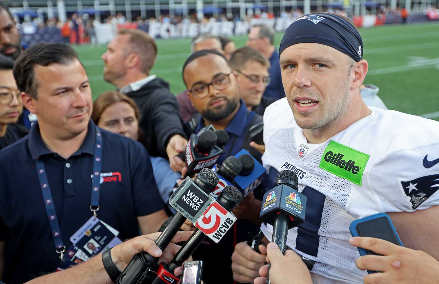 New England Patriots Linebacker Robert Spillane