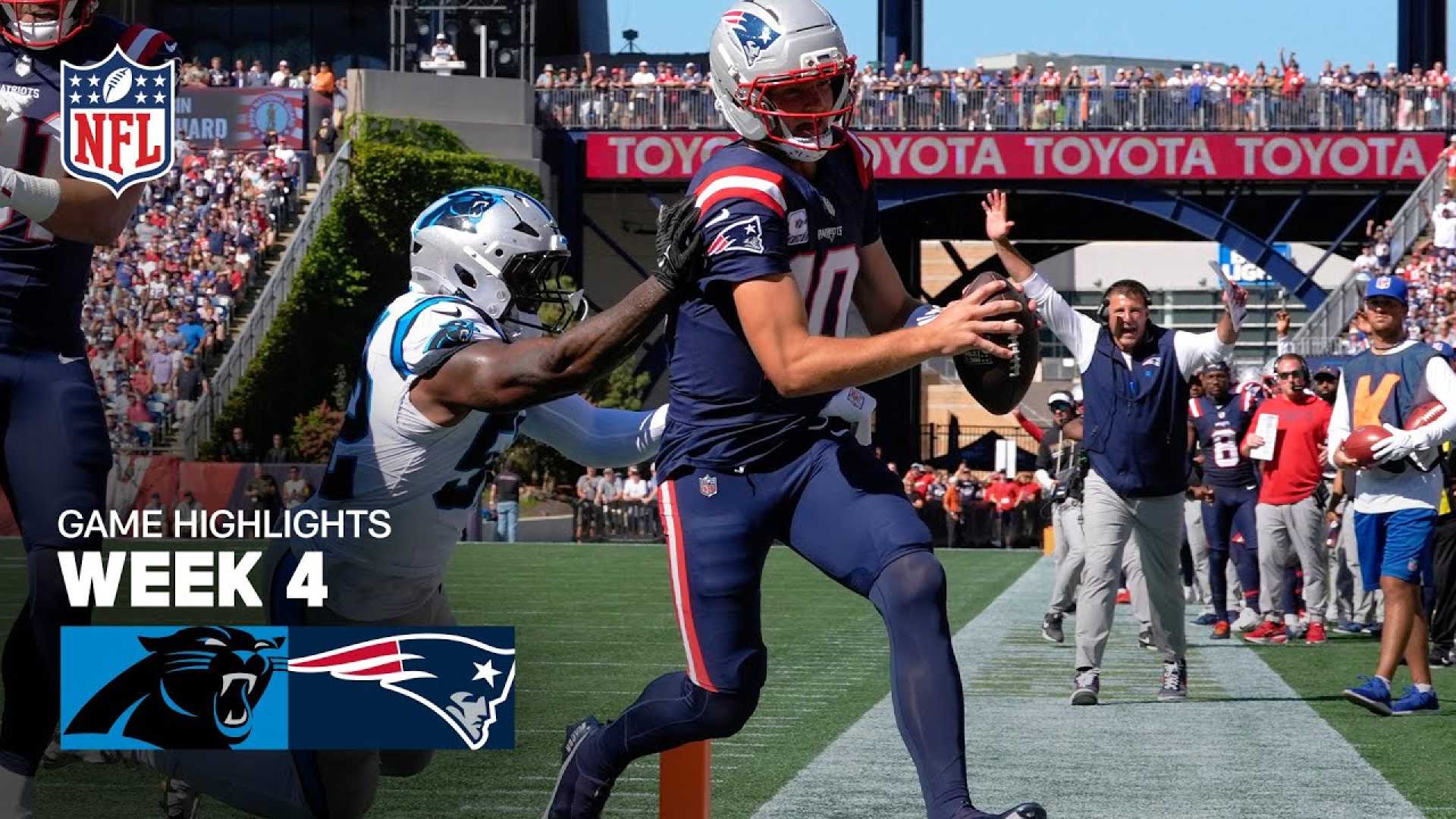 New England Patriots Vs Carolina Panthers Game