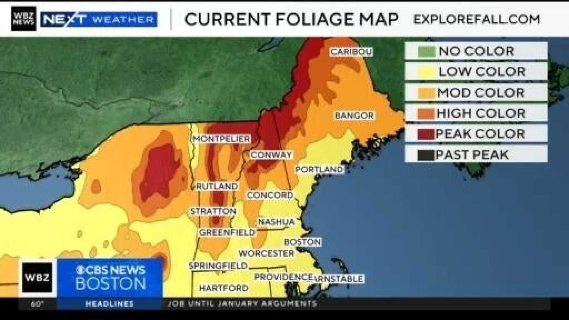 New England Weather Forecast October 2025