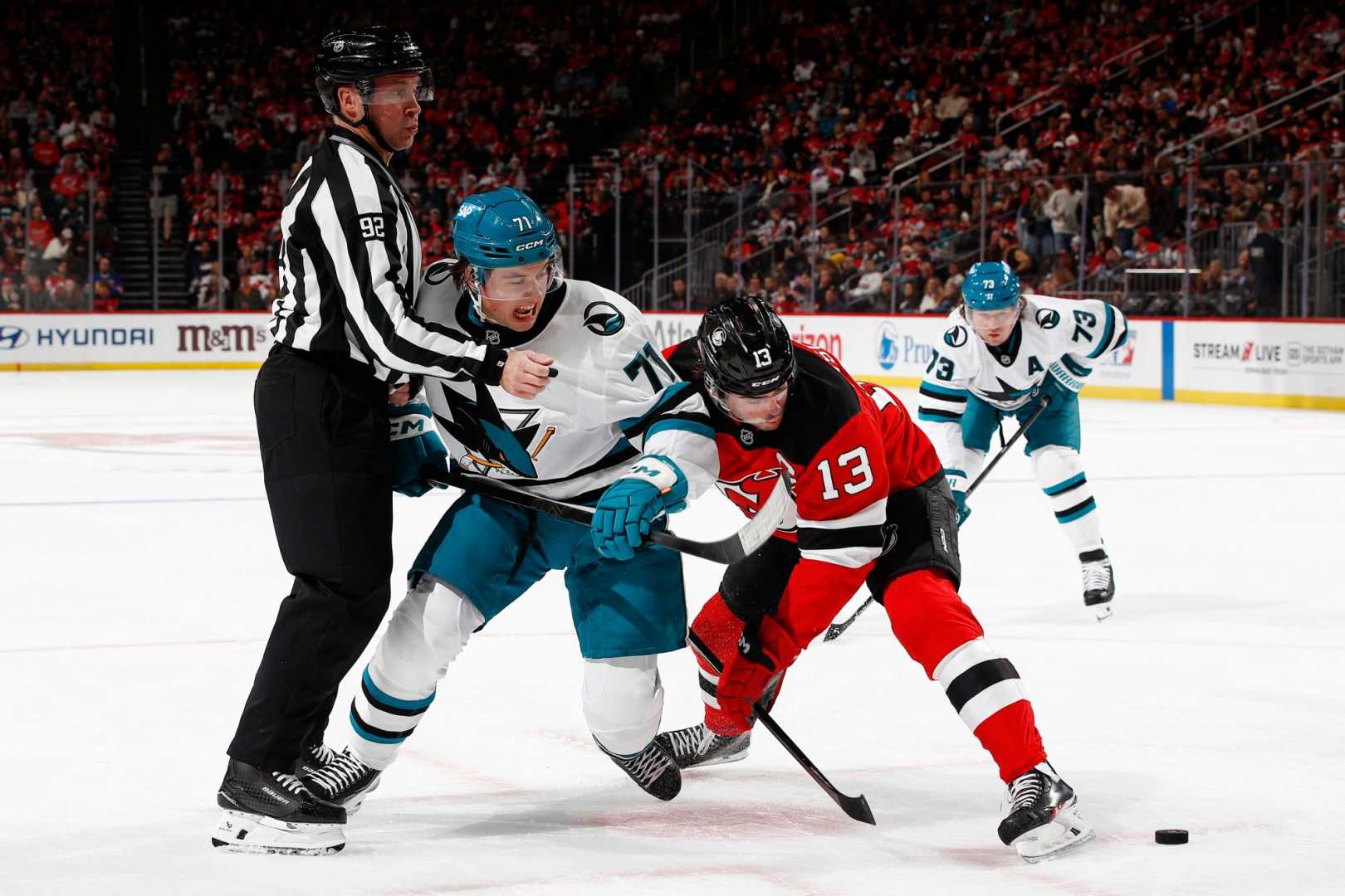 New Jersey Devils Vs San Jose Sharks