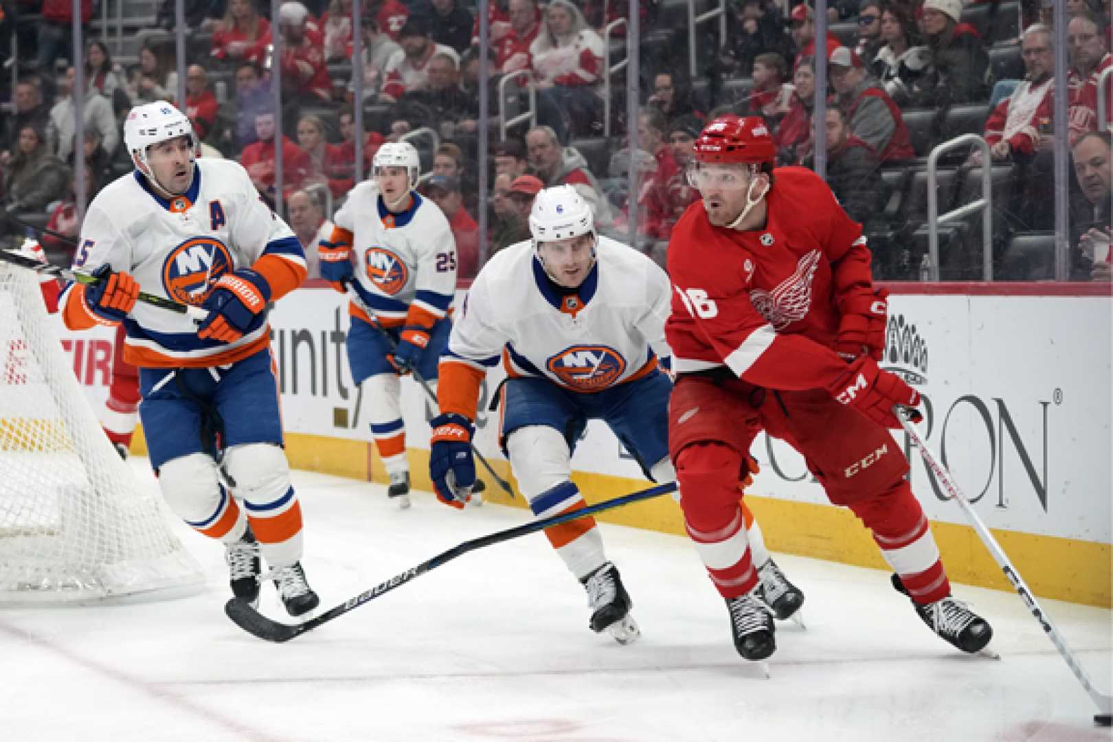 New York Islanders Vs Detroit Red Wings