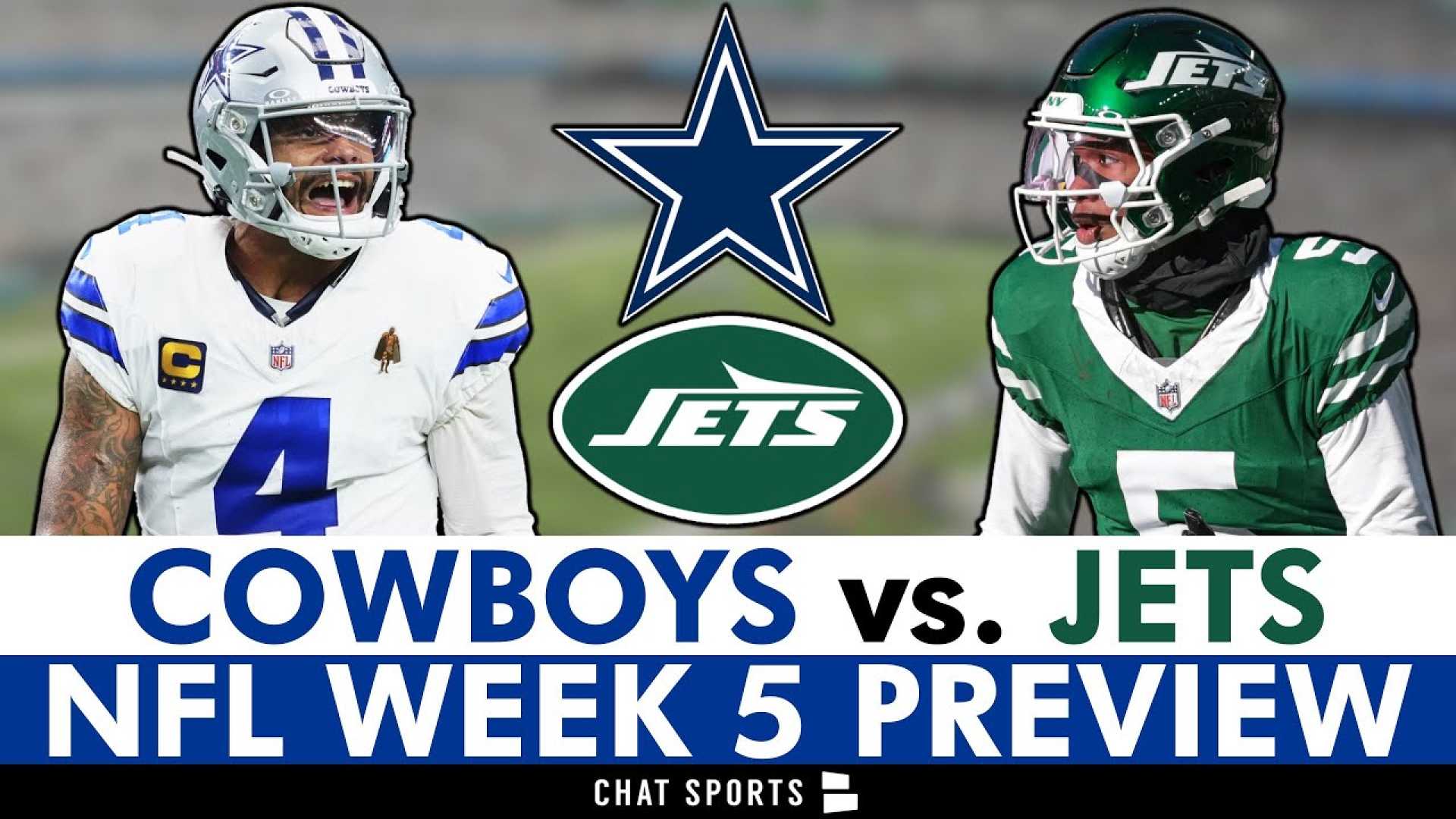 New York Jets Vs Dallas Cowboys Week 5