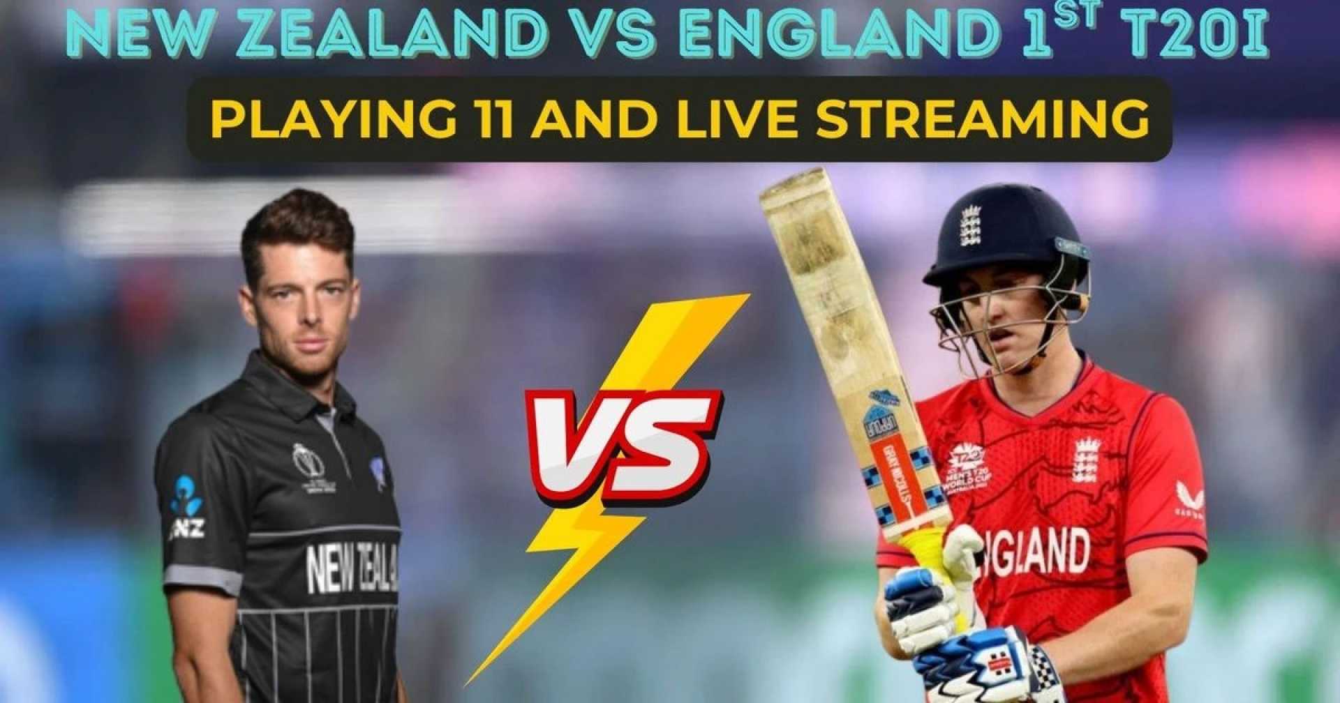 New Zealand Vs England T20i Cricket Match