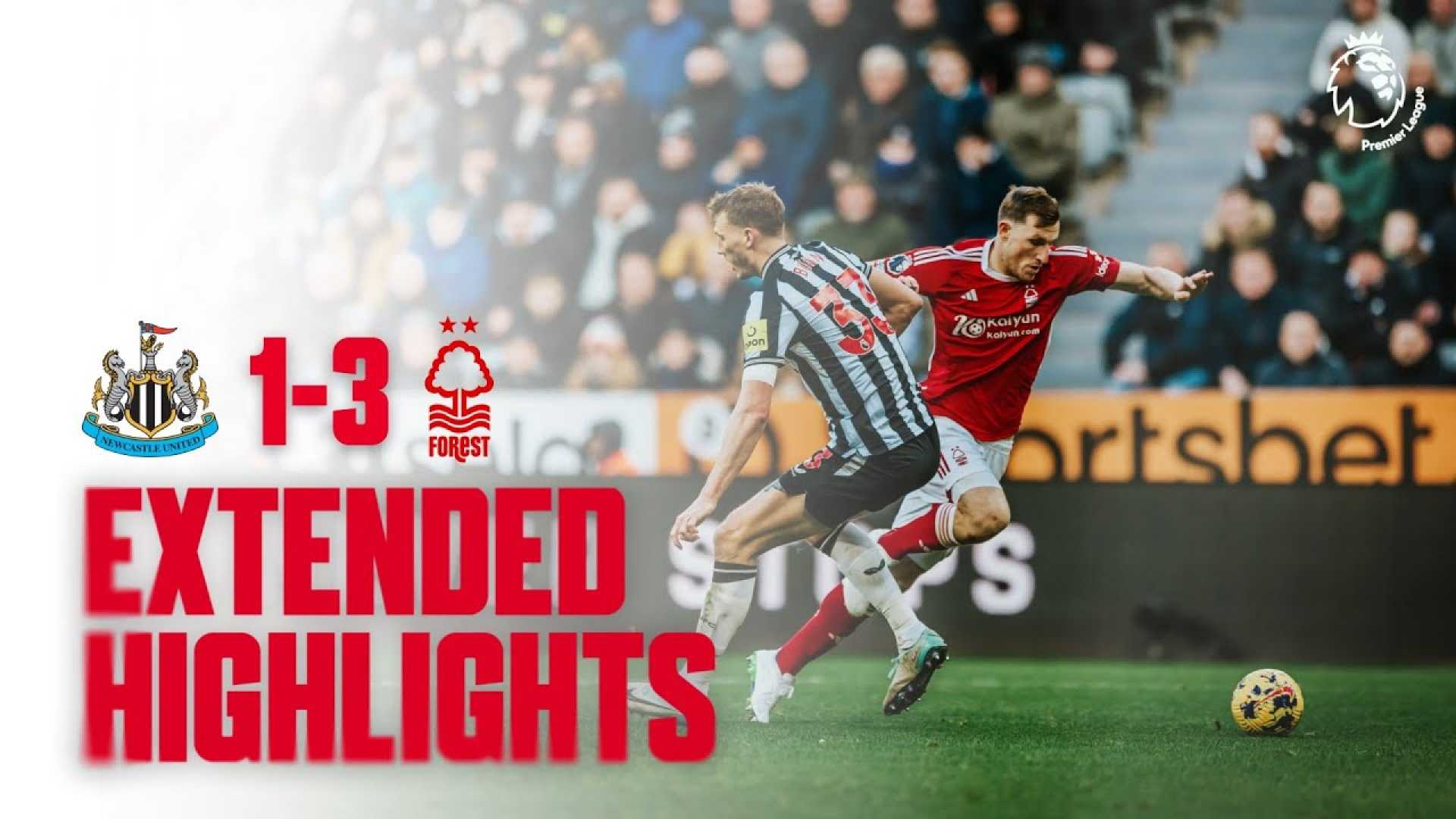 Newcastle United Vs Nottingham Forest Premier League