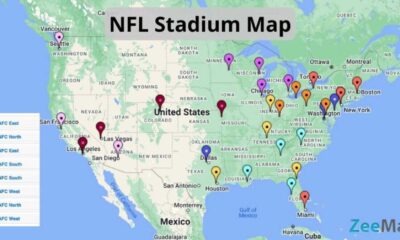 Nfl Stadiums Across The United States