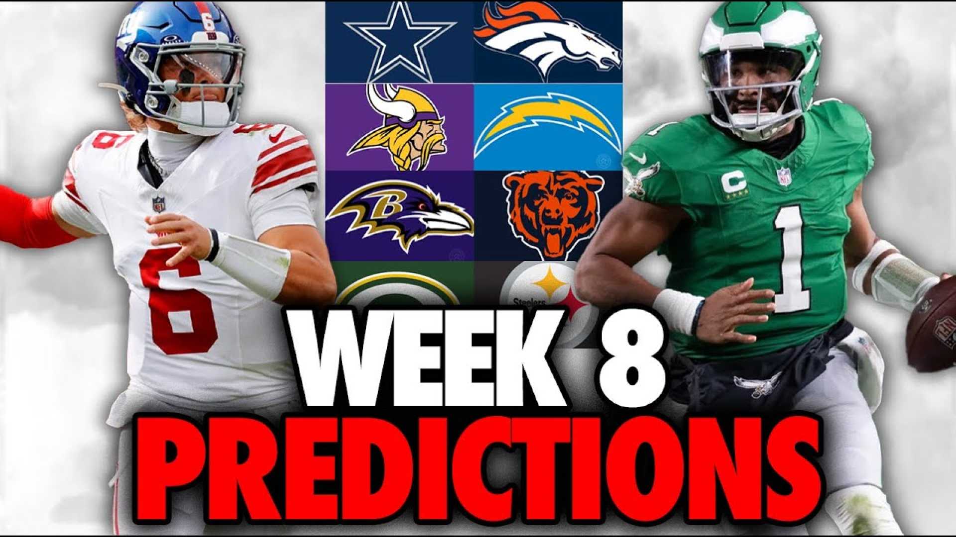 Nfl Week 8 Predictions Football