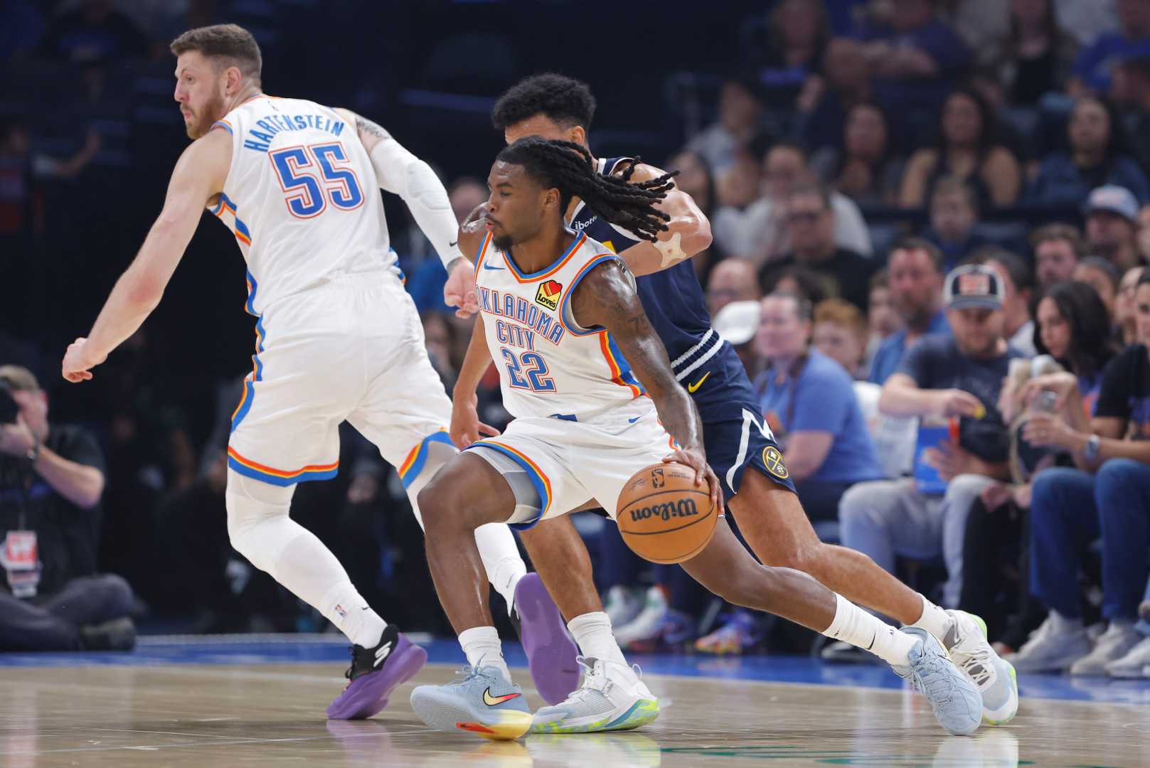 Nikola Topic Cason Wallace Oklahoma City Thunder