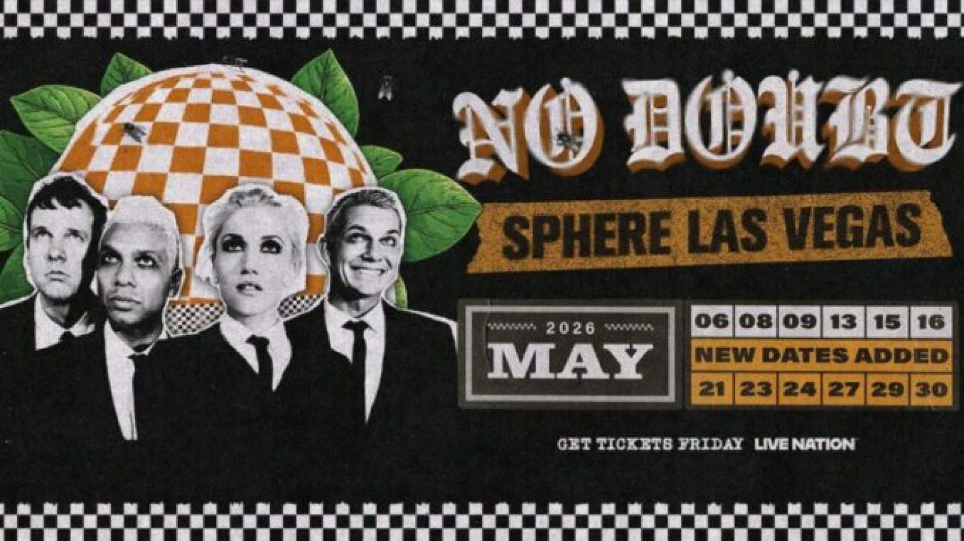 No Doubt Las Vegas Residency 2026