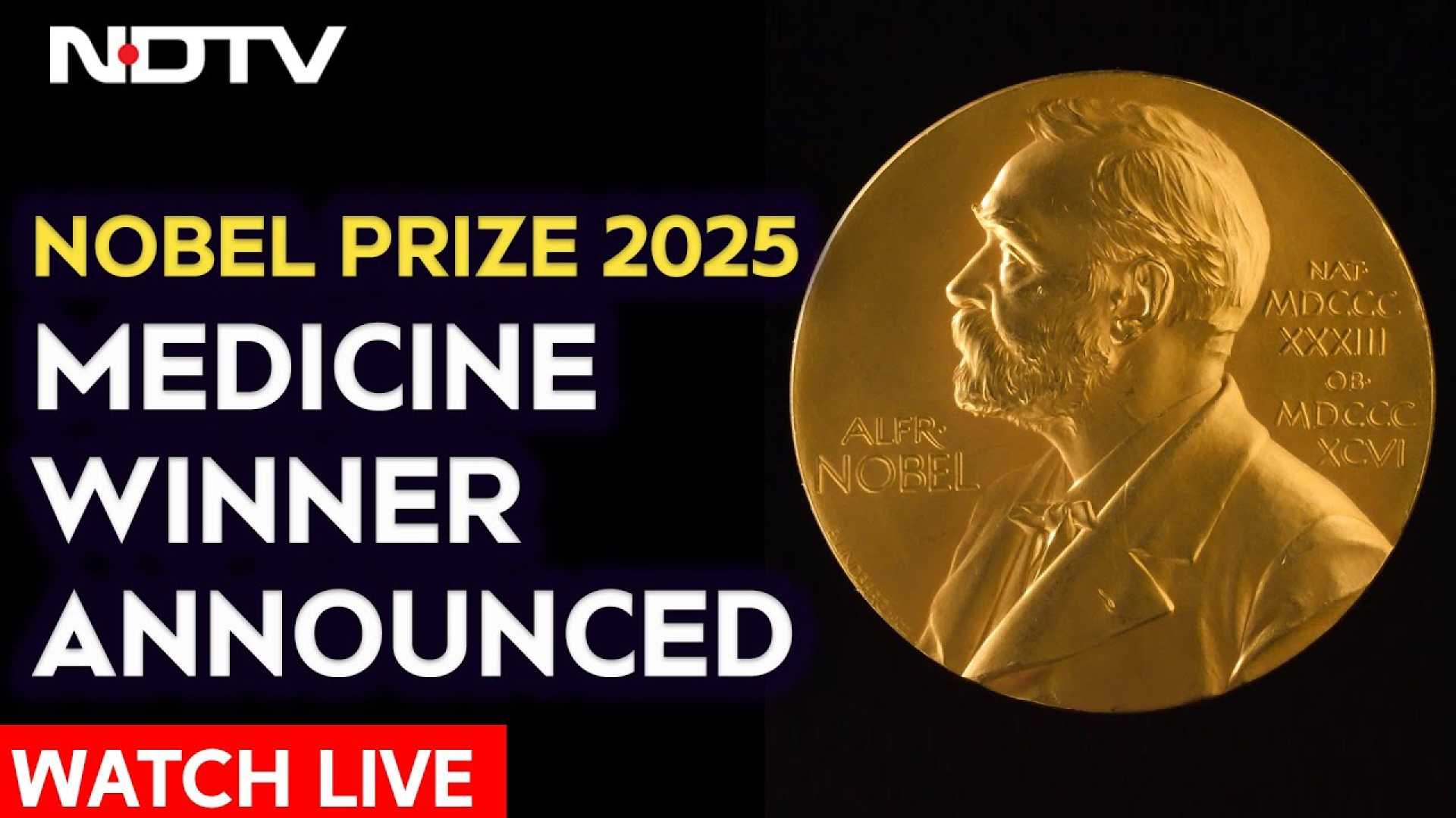 Nobel Prize 2025 Winners Announcement