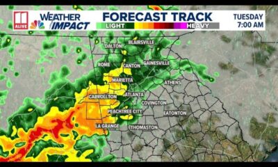 North Georgia Weather Forecast Light Rain