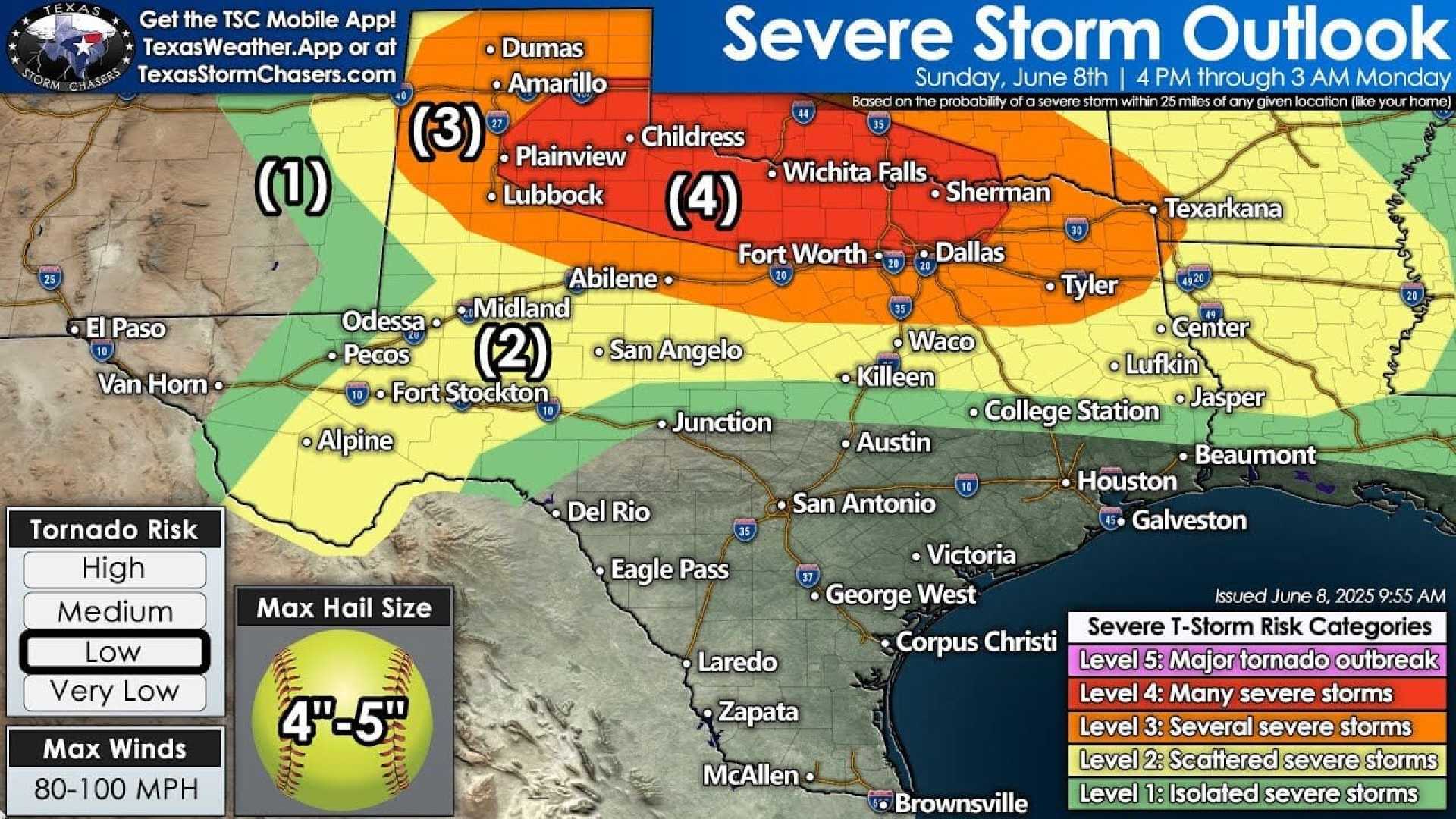 North Texas Storms Weather Forecast
