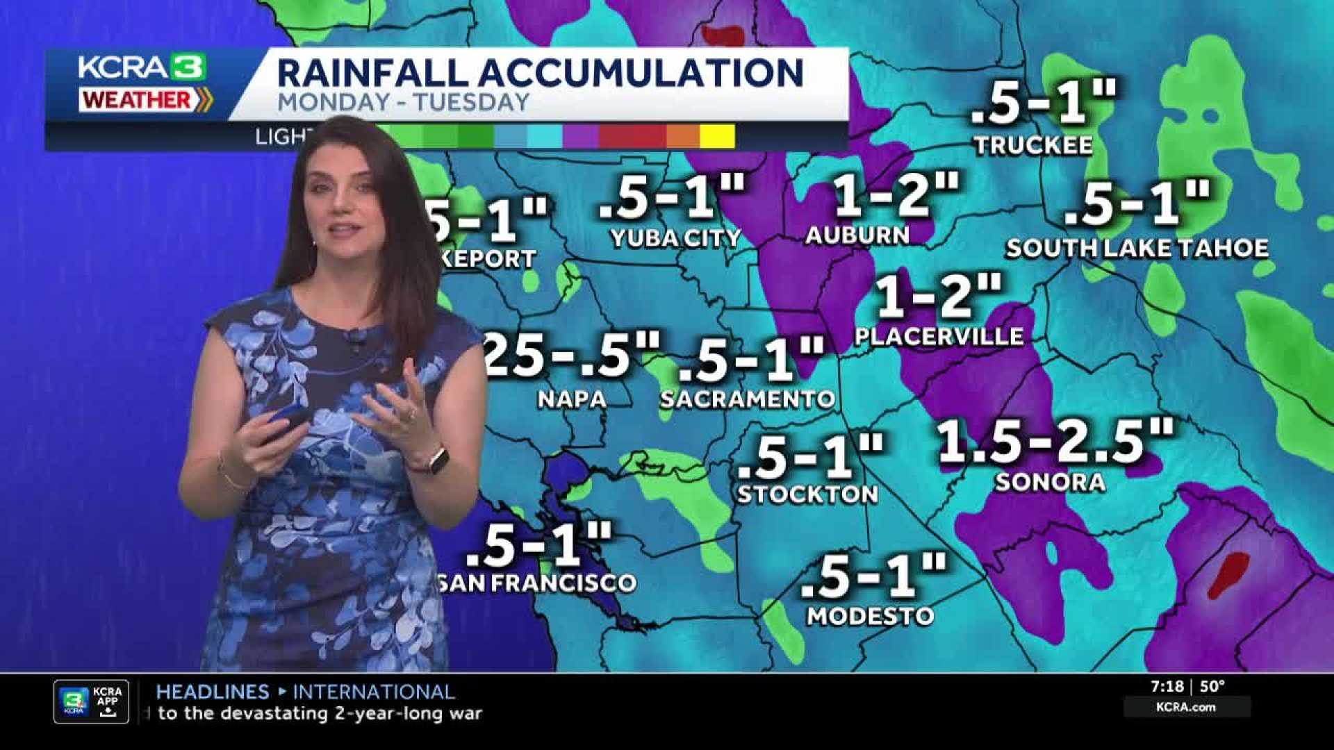 Northern California Storm Rain Snow Forecast