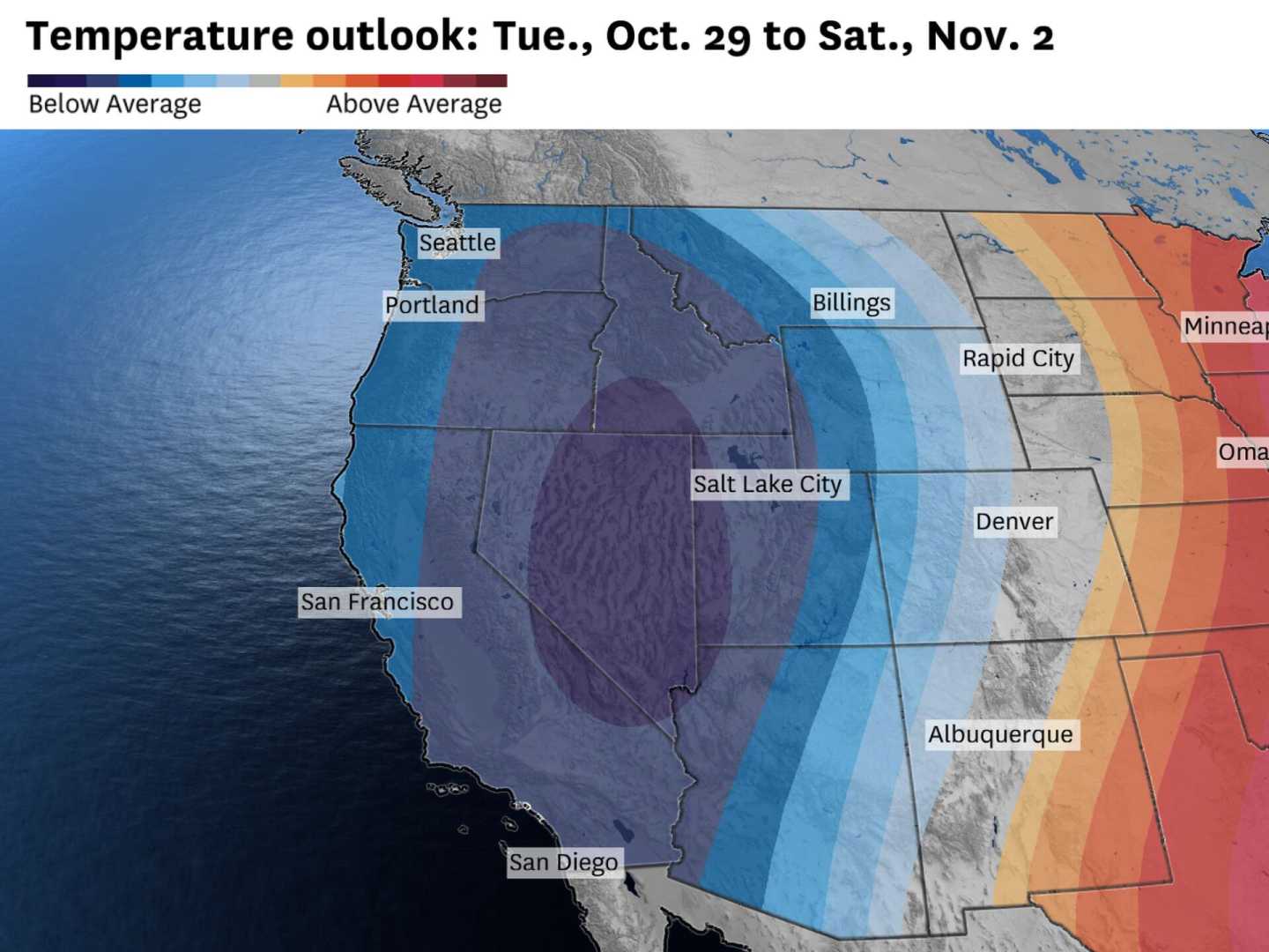 Northern California Weather Forecast