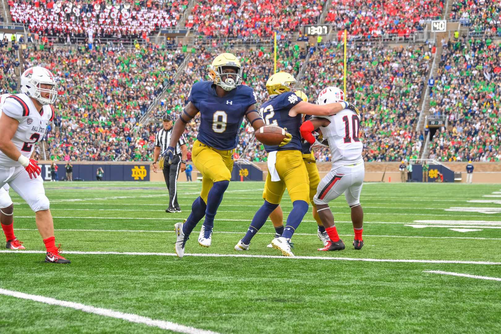 Notre Dame Ball State College Football