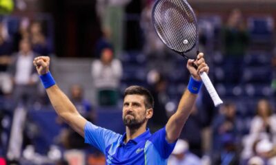 Novak Djokovic Tennis Match