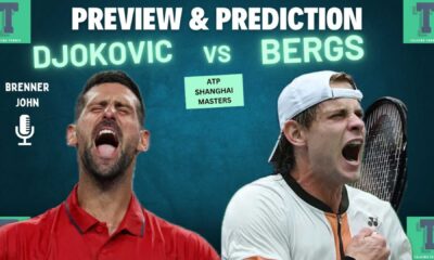 Novak Djokovic Zizou Bergs Shanghai Masters