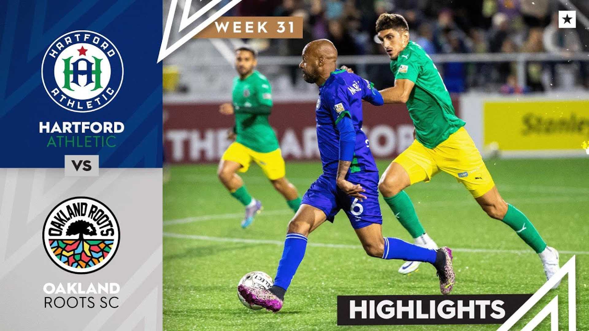 Oakland Roots Sc Vs Hartford Athletic Soccer Match
