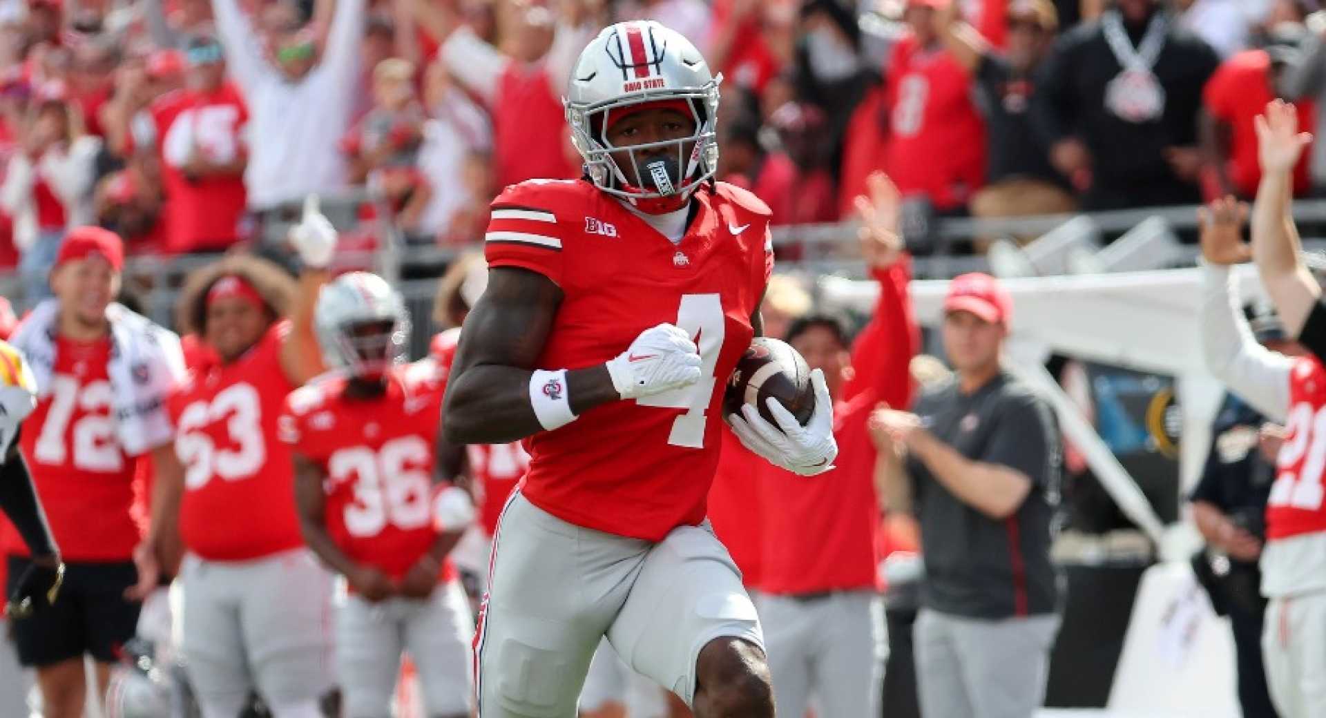 Ohio State Football Players Smith And Sayin