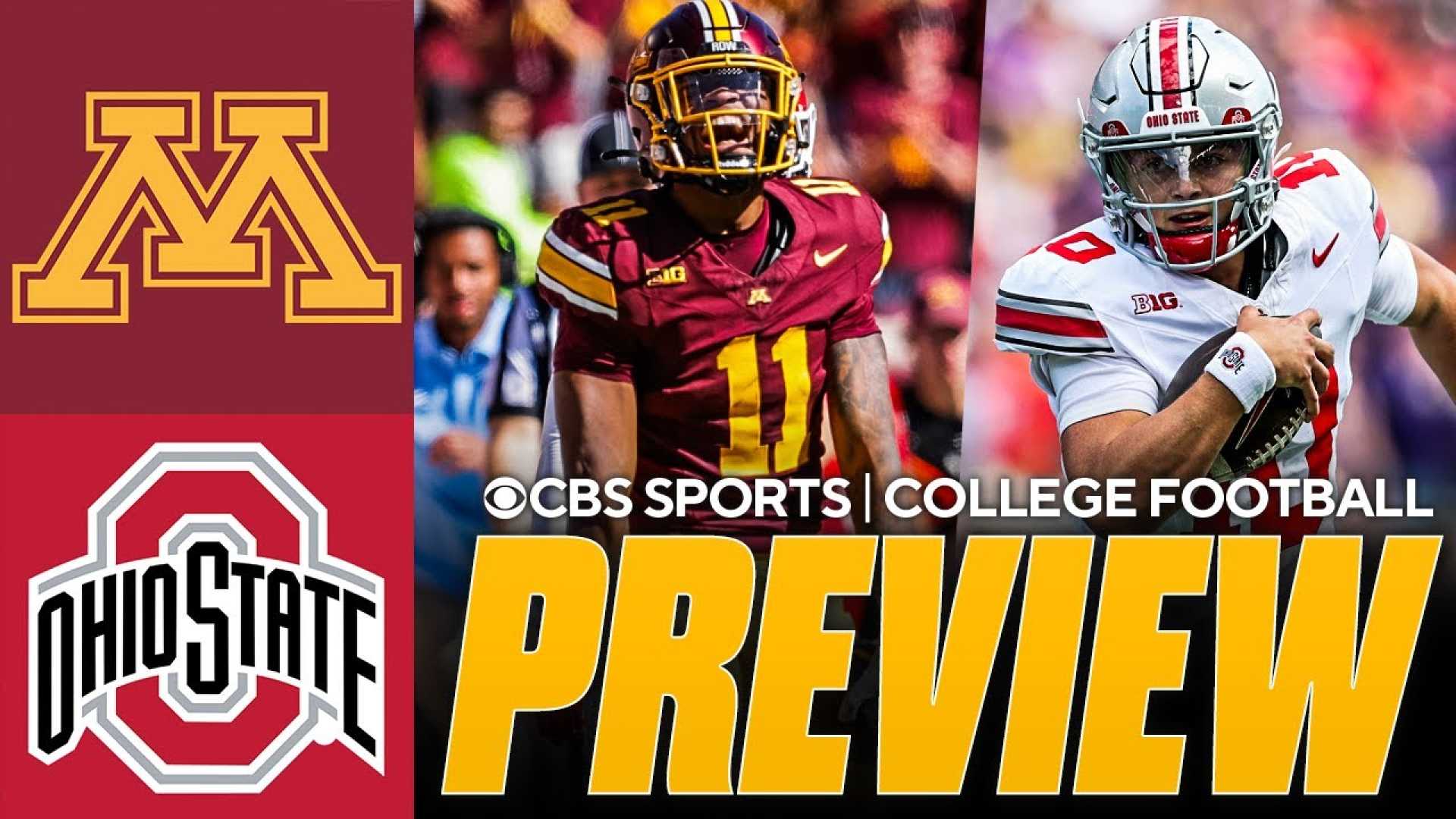 Ohio State Vs Minnesota College Football