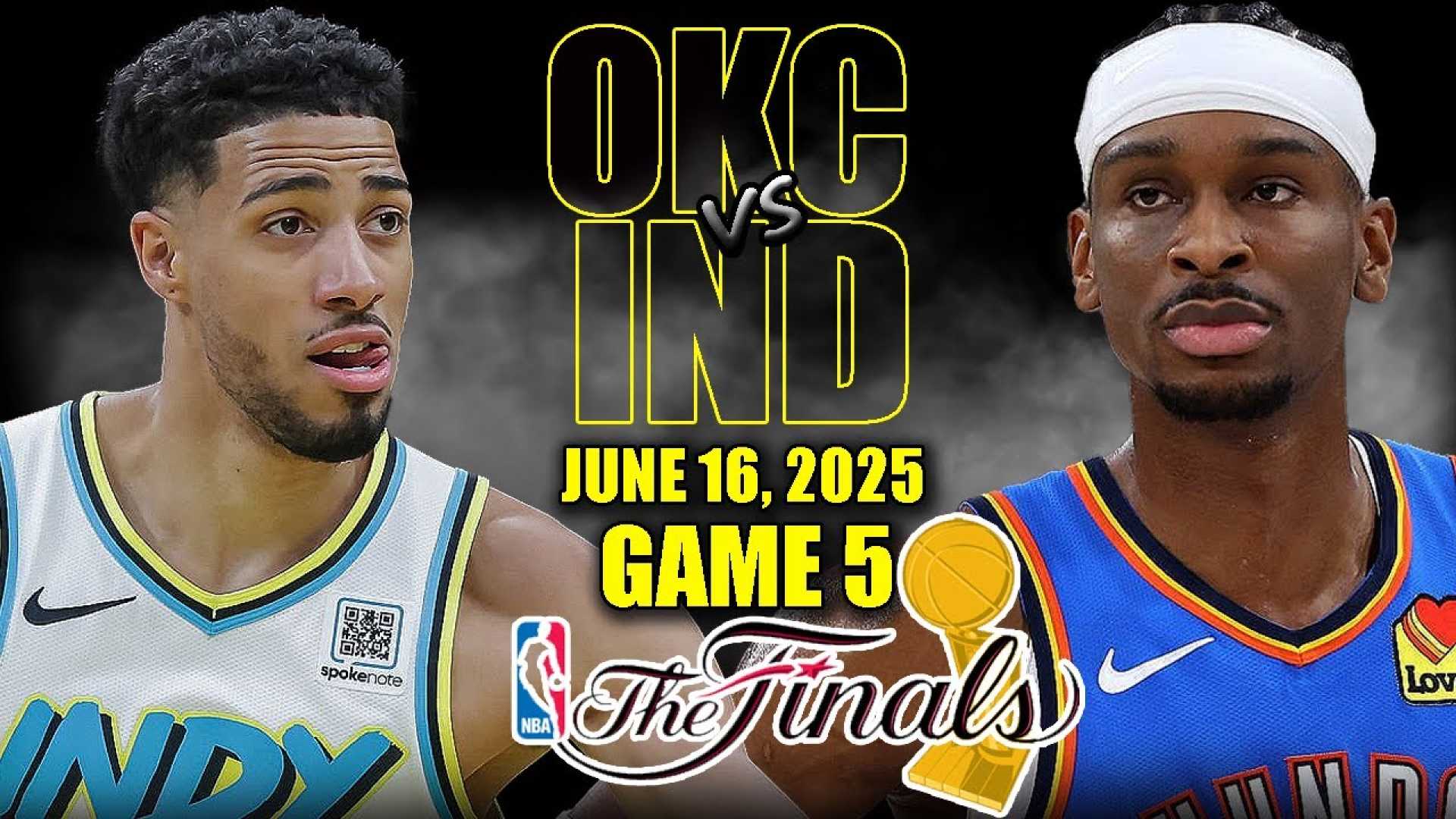 Oklahoma City Thunder Indiana Pacers Basketball Game