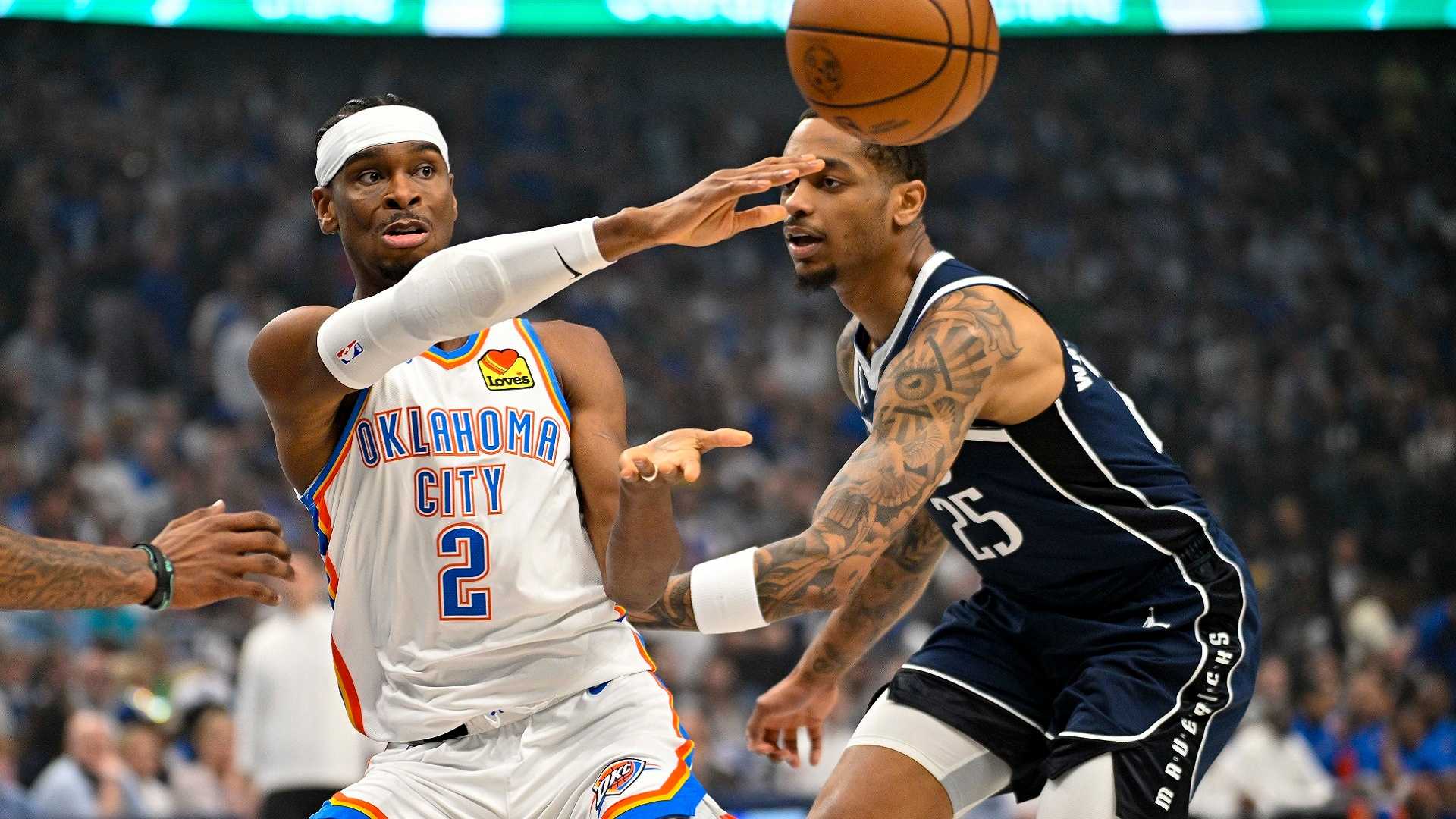 Oklahoma City Thunder Vs Dallas Mavericks Basketball