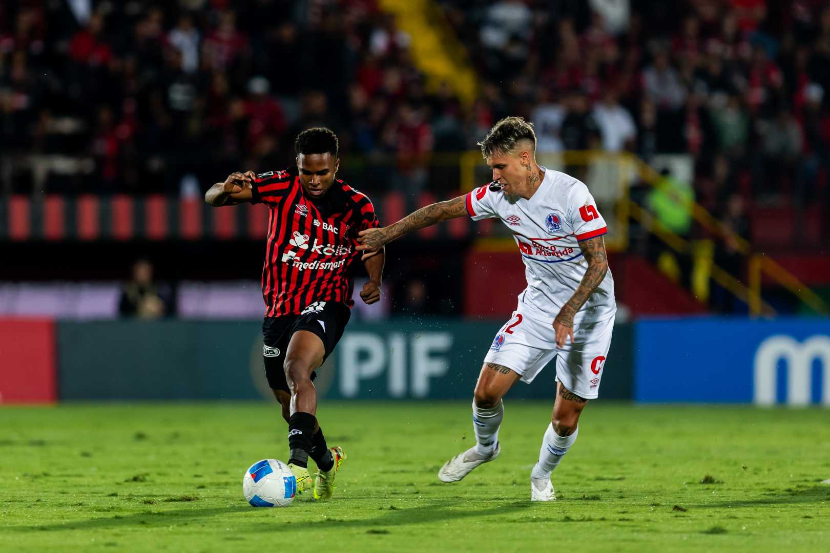 Olimpia Alajuelense Semifinal Soccer Match