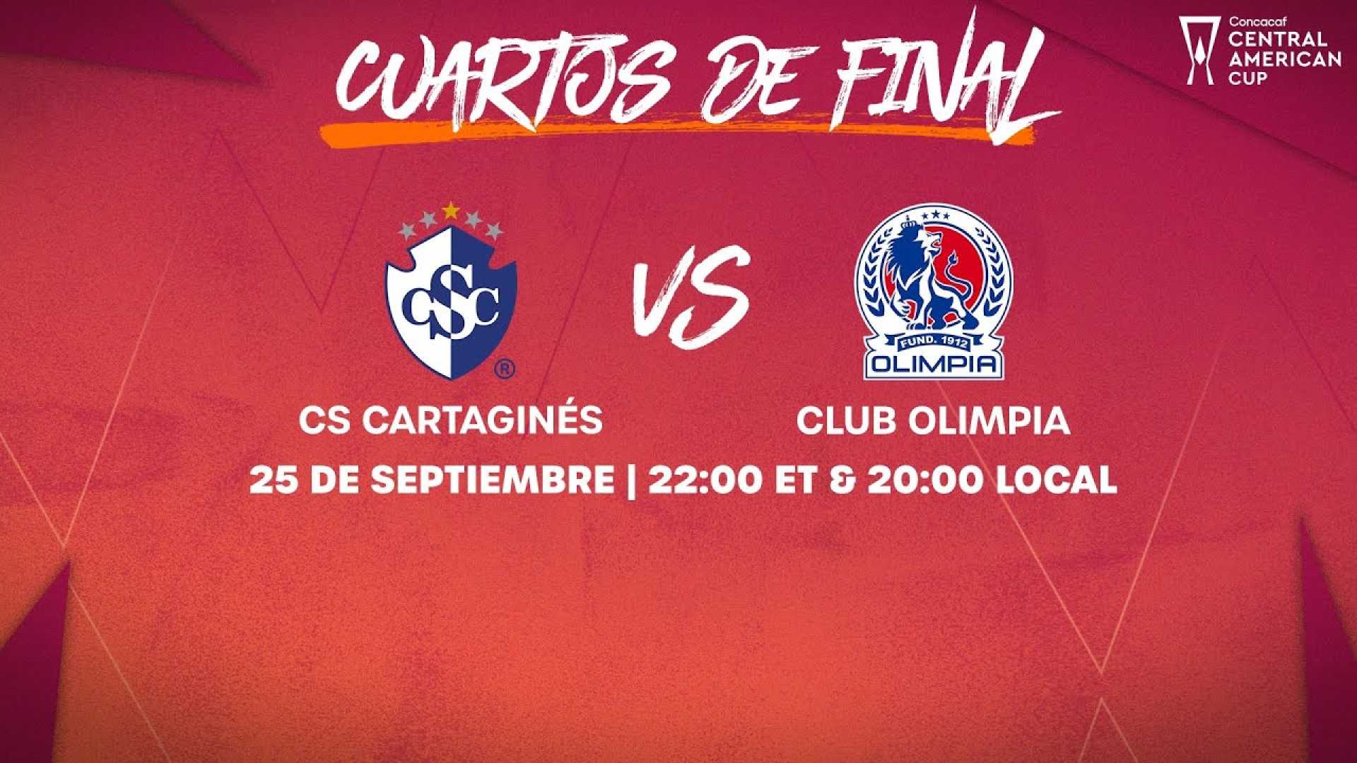 Olimpia Vs Cartaginés Concacaf