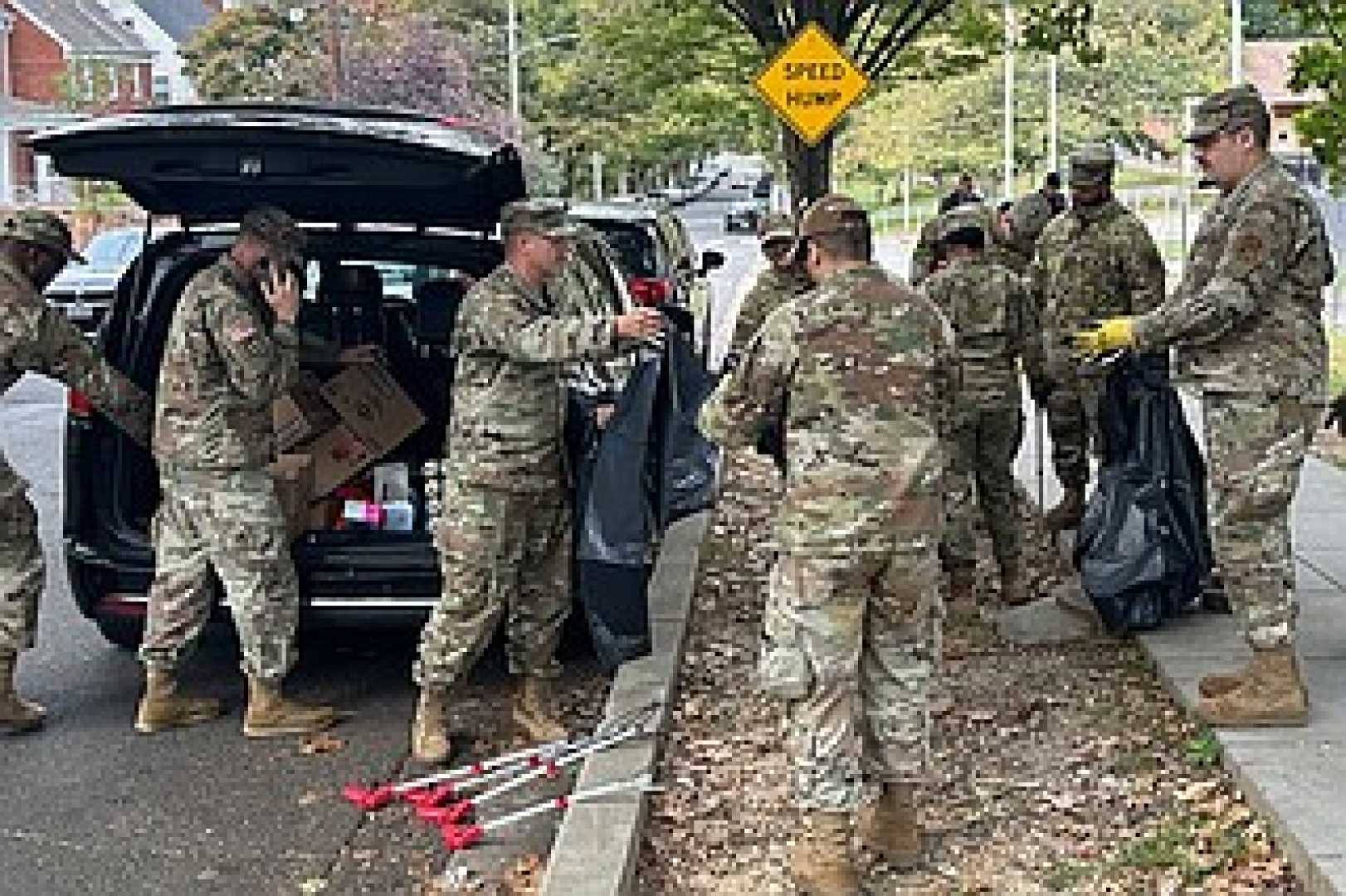 Oregon National Guard Portland Deployment