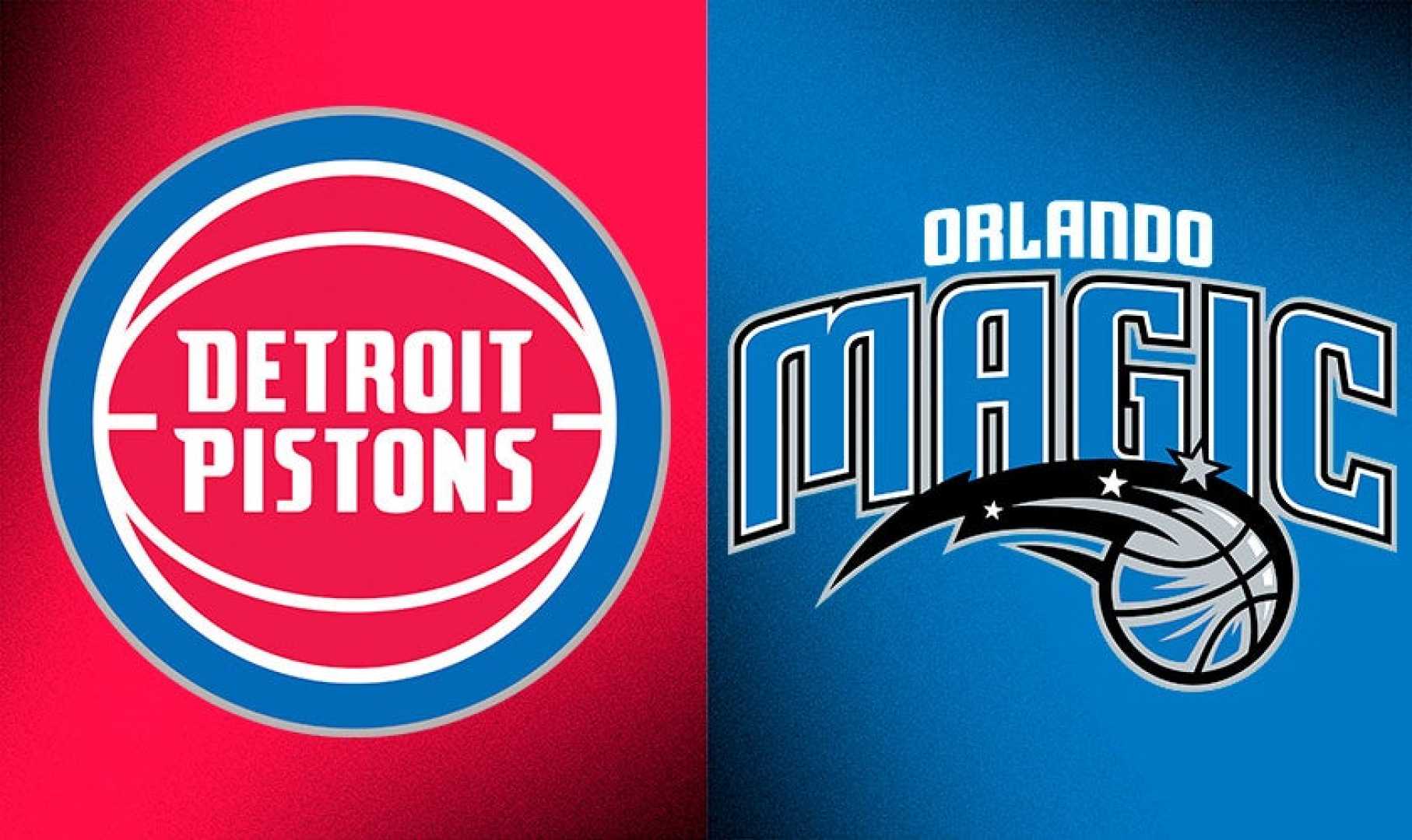 Orlando Magic Vs Detroit Pistons