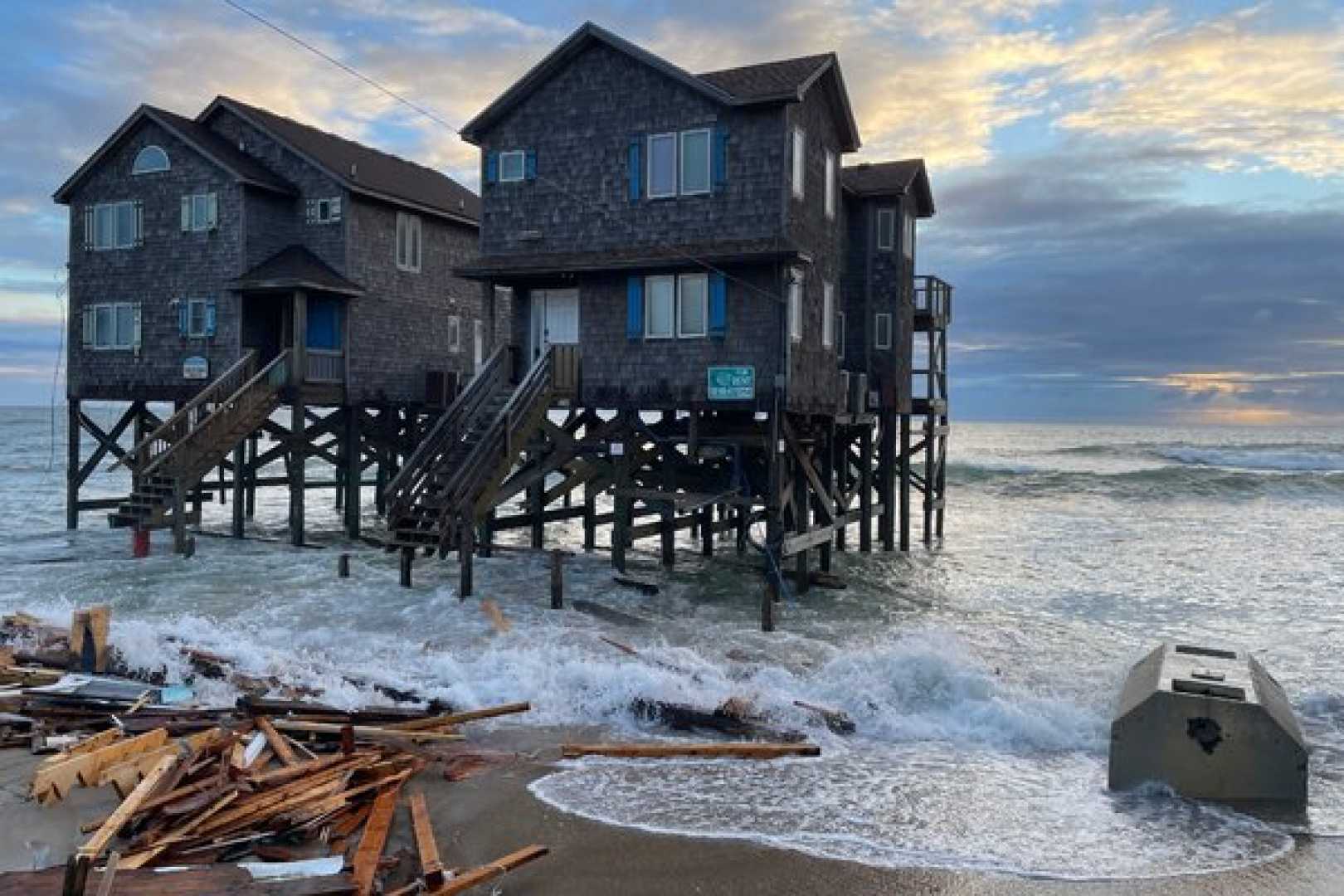 Outer Banks Home Collapse
