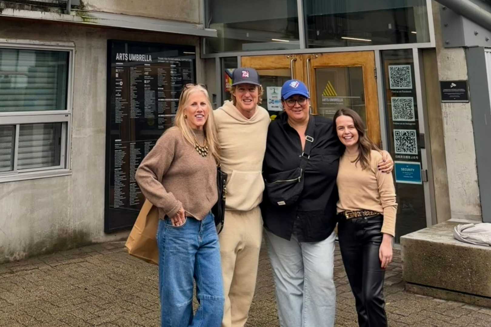 Owen Wilson Vancouver Arts Umbrella