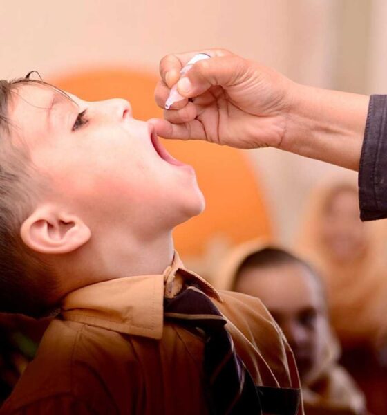 Pakistan Polio Vaccination Children