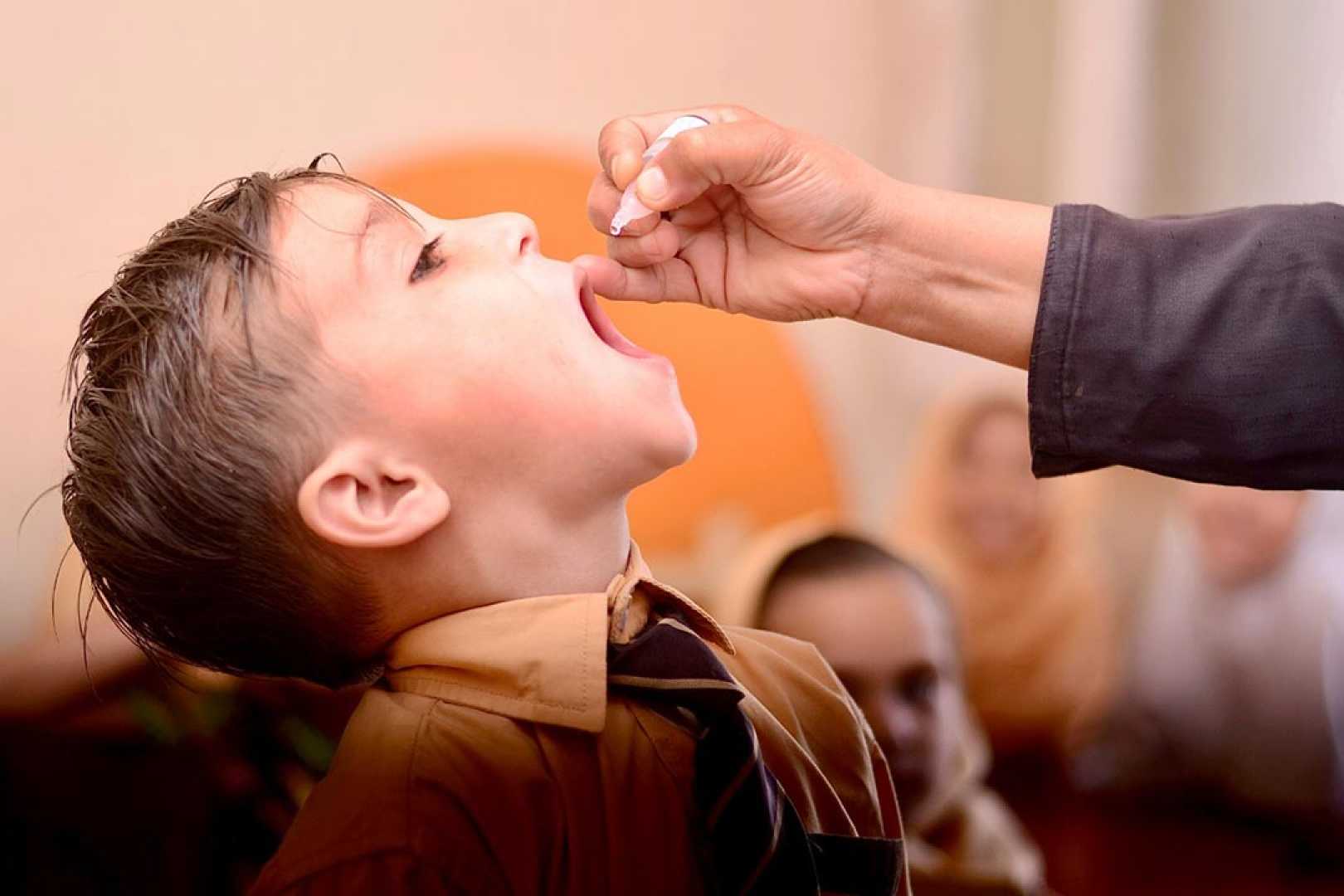 Pakistan Polio Vaccination Children