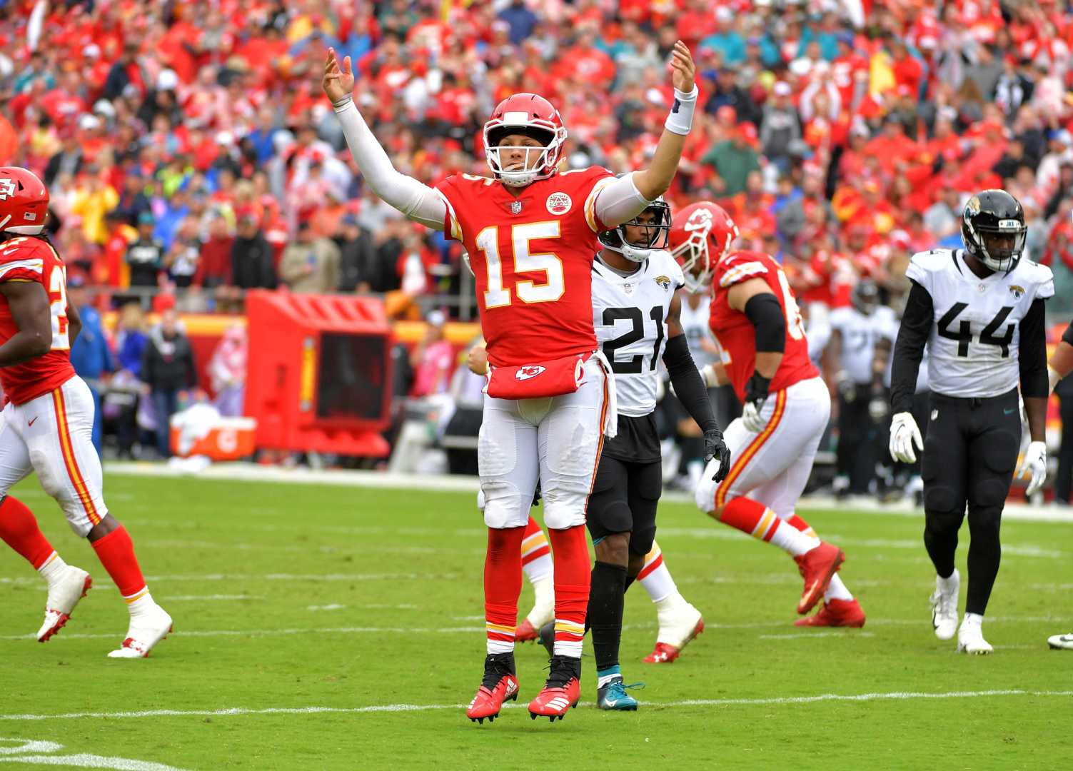 Patrick Mahomes Kansas City Chiefs Vs Jaguars