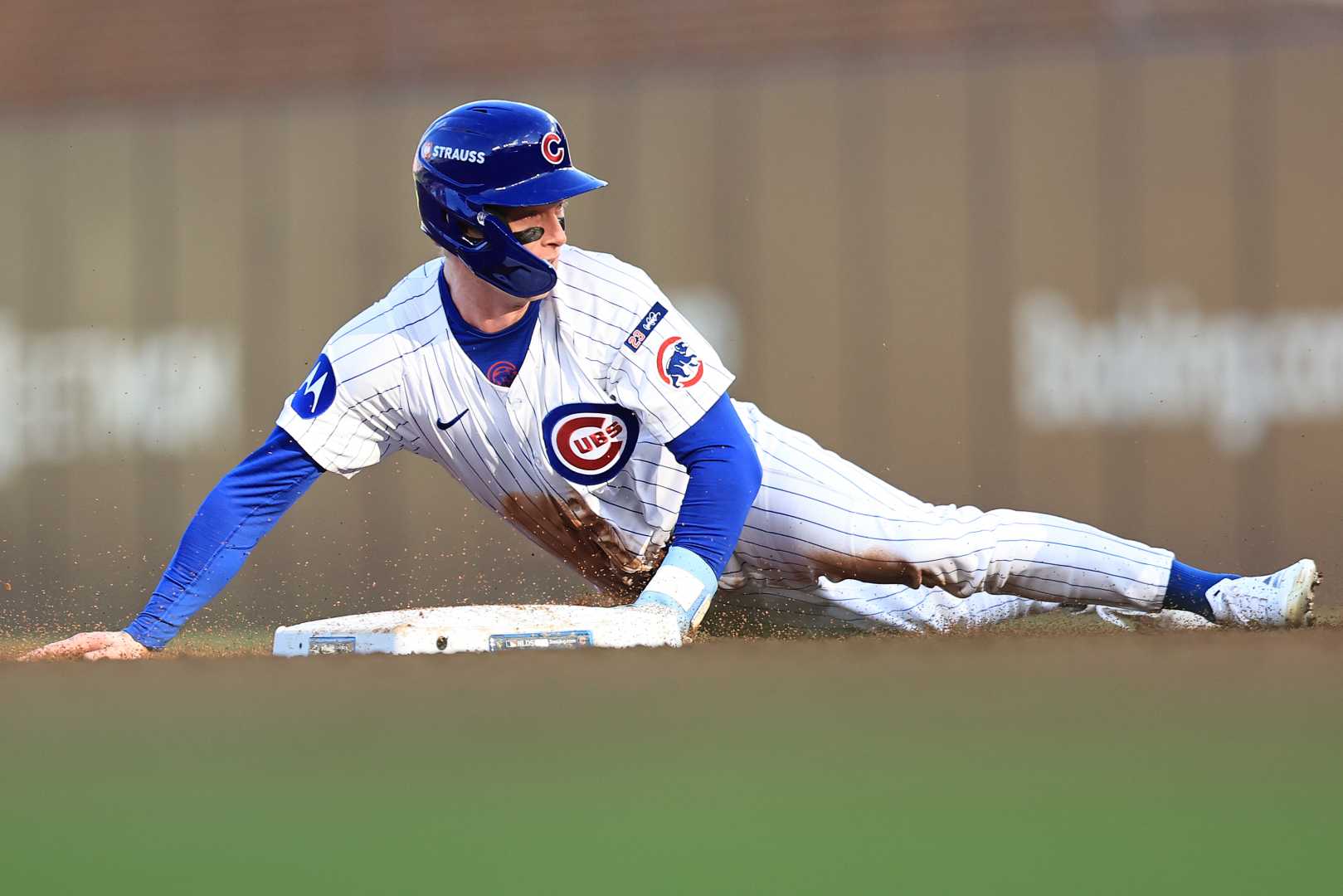 Pete Crow Armstrong Cubs Brewers Playoff