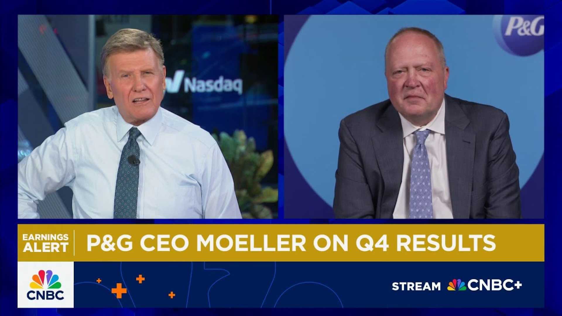 P&g Ceo Jon Moeller Earnings Report