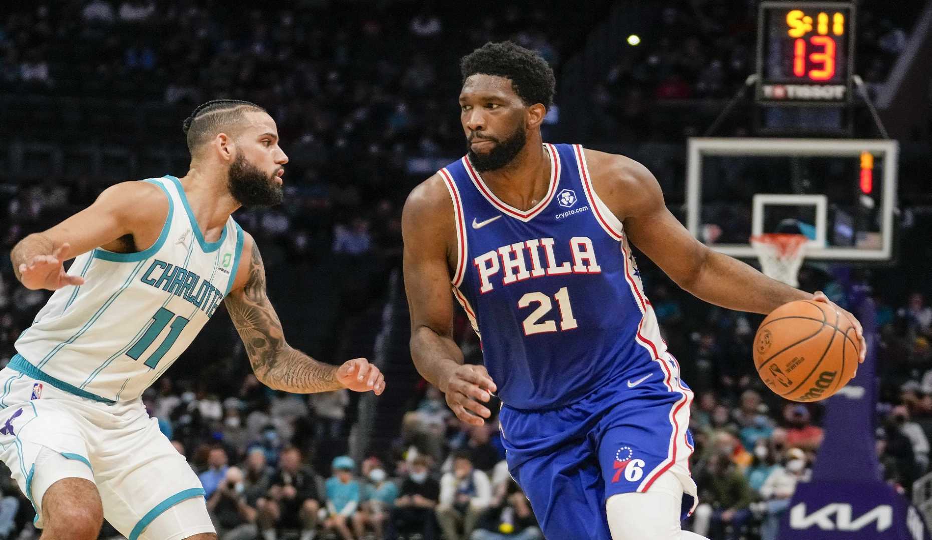 Philadelphia 76ers Vs Charlotte Hornets