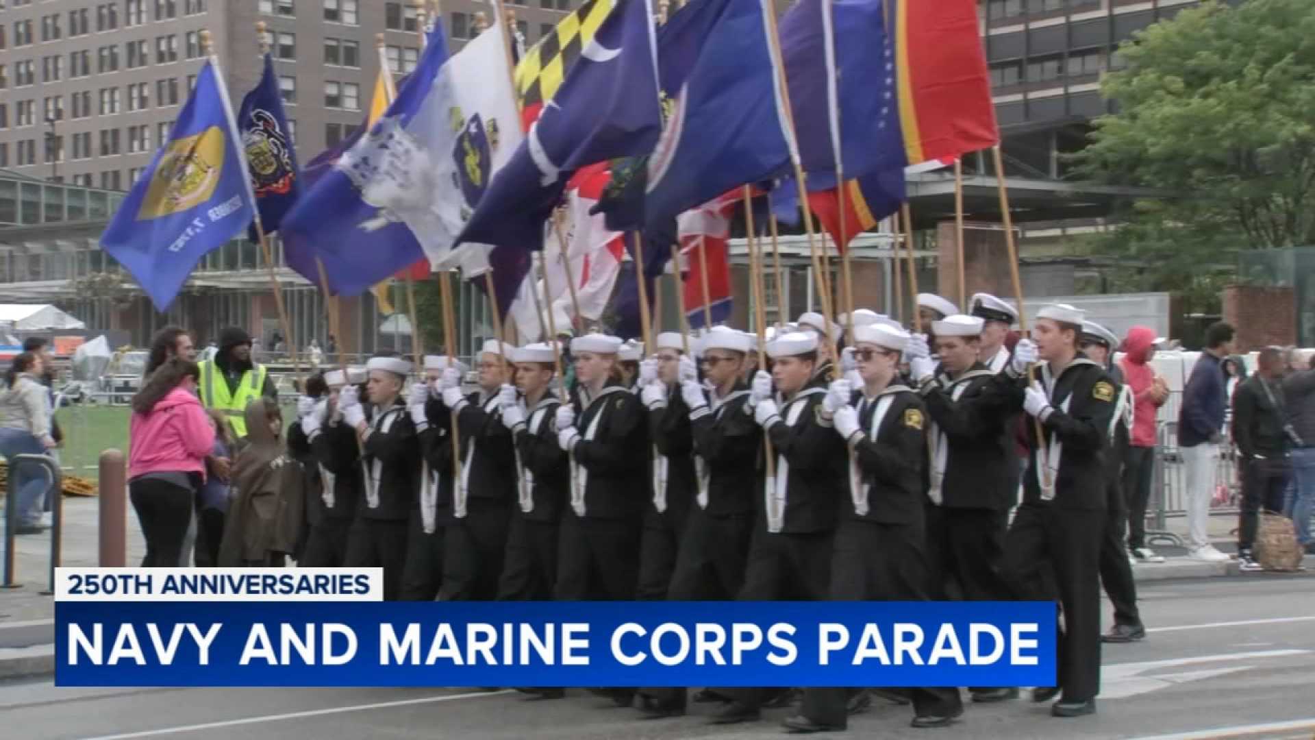 Philadelphia Navy 250th Anniversary Parade