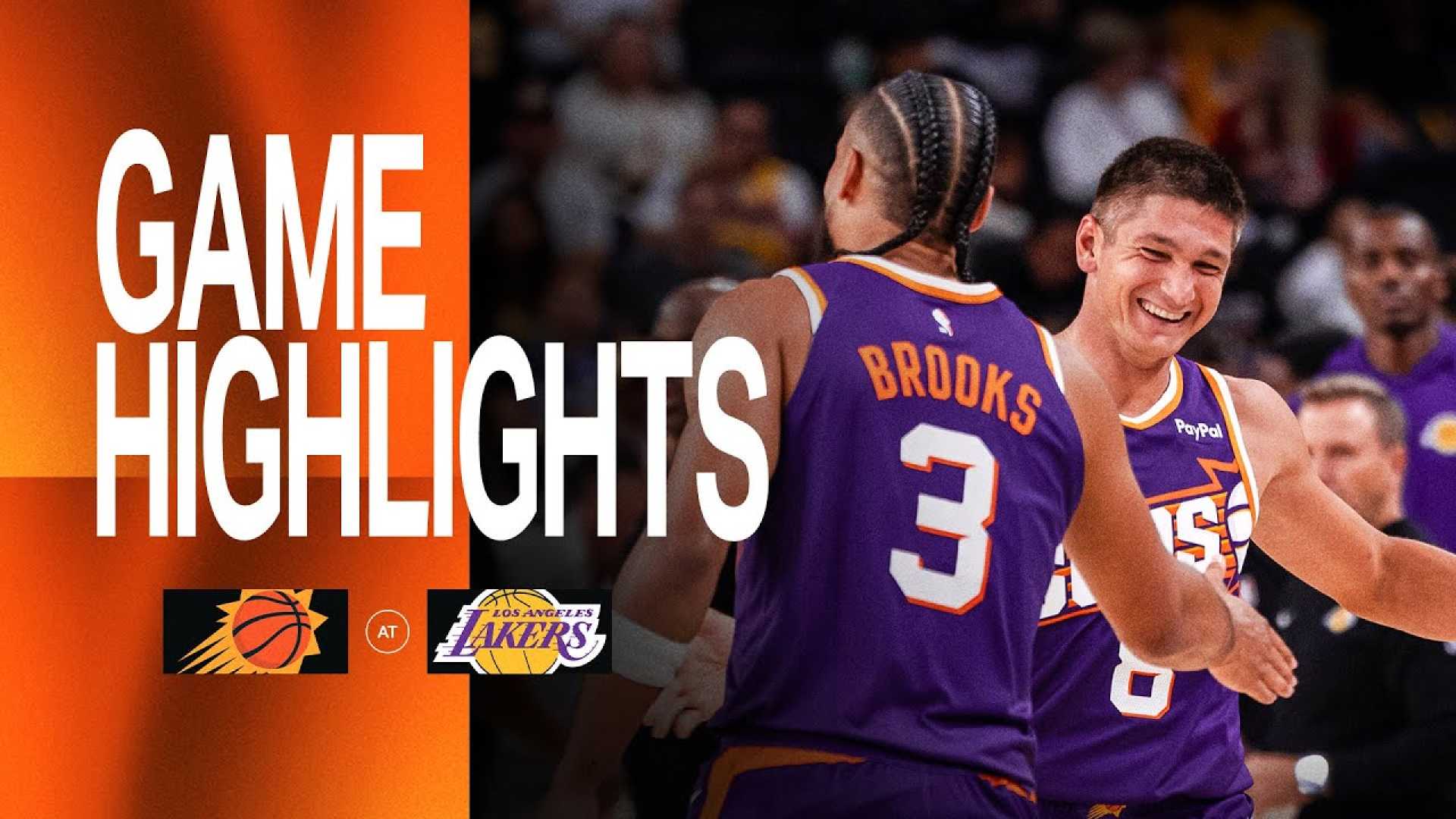 Phoenix Suns And Los Angeles Lakers Preseason Game