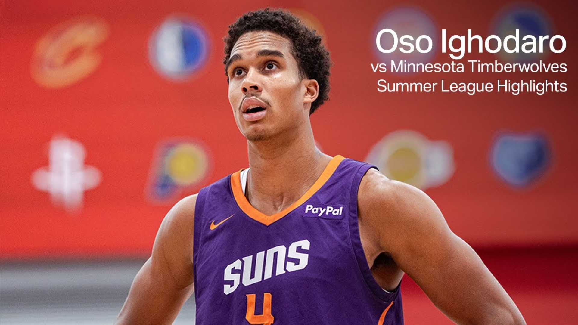 Phoenix Suns Ighodaro Basketball Game