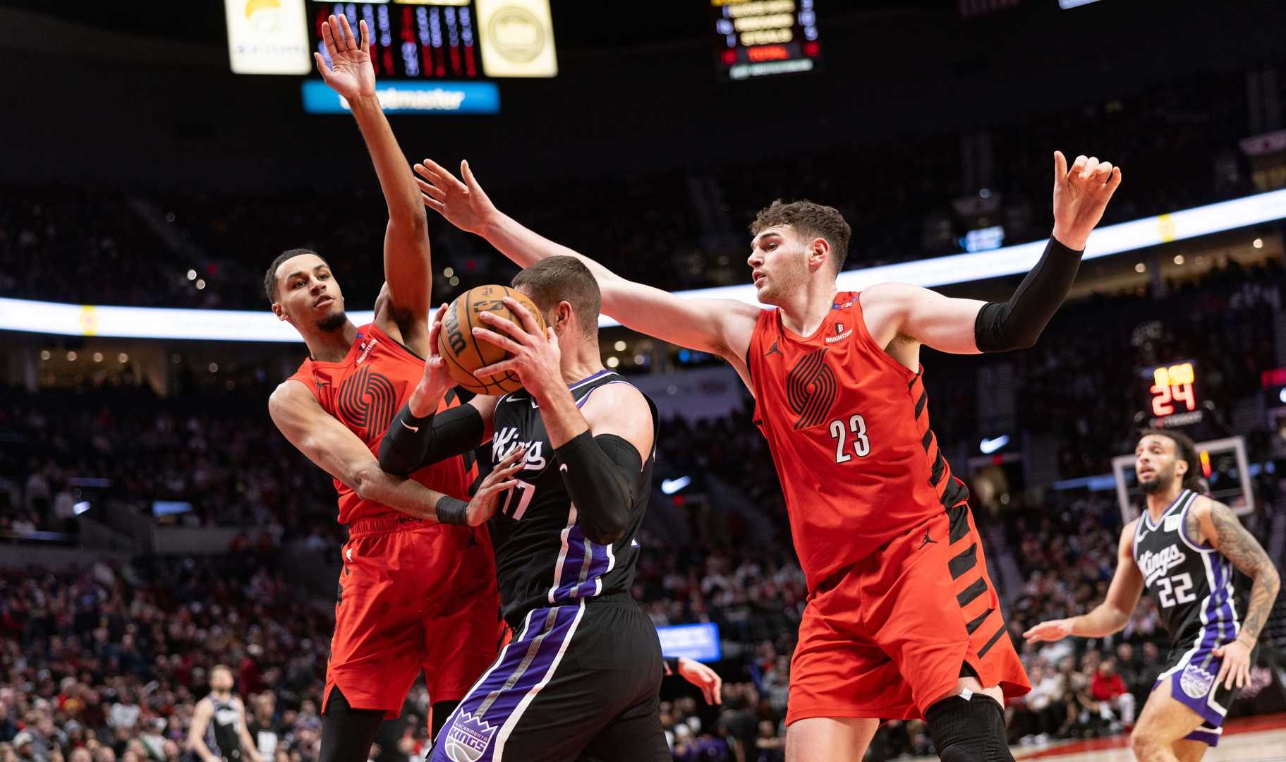 Portland Trail Blazers Sacramento Kings Preseason Game