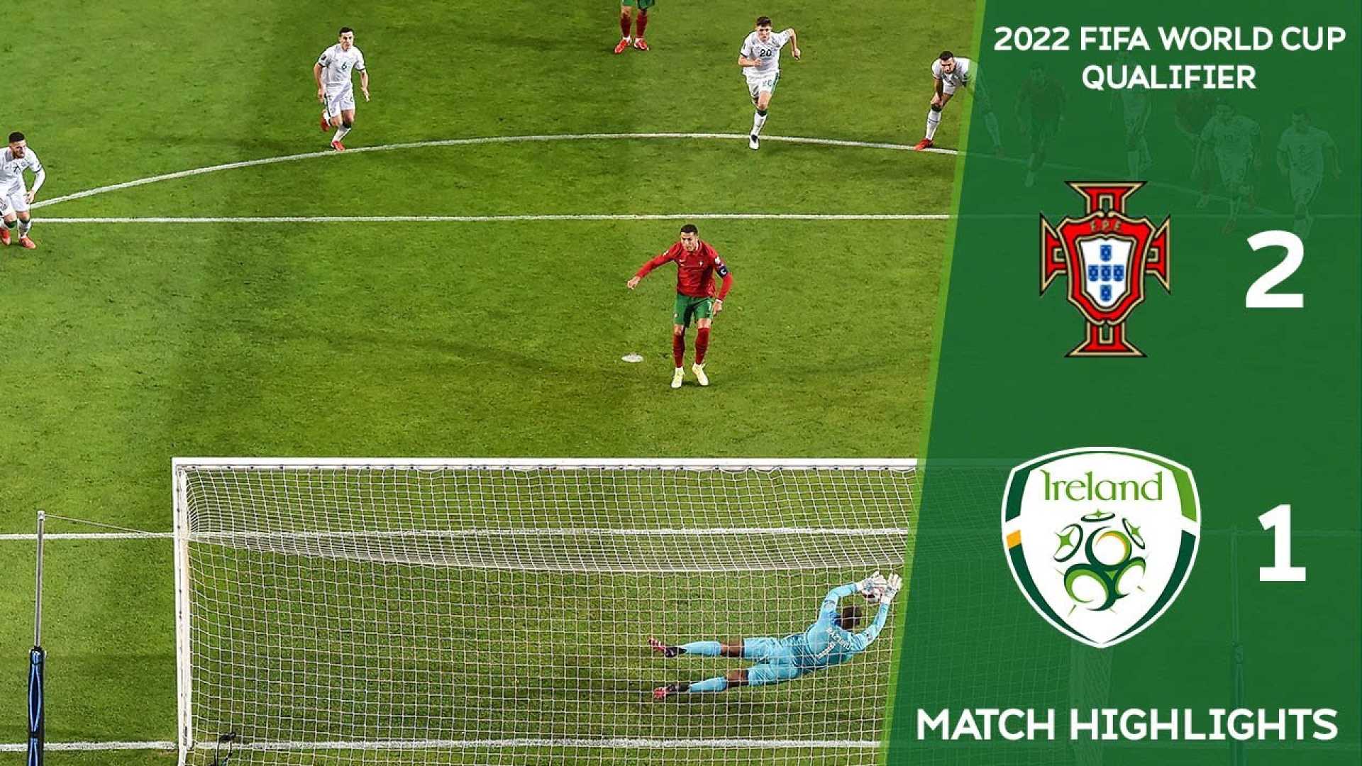 Portugal Ireland Football Match