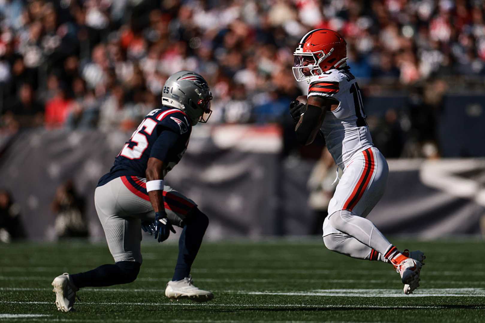 Quinshon Judkins Shoulder Injury Foxborough