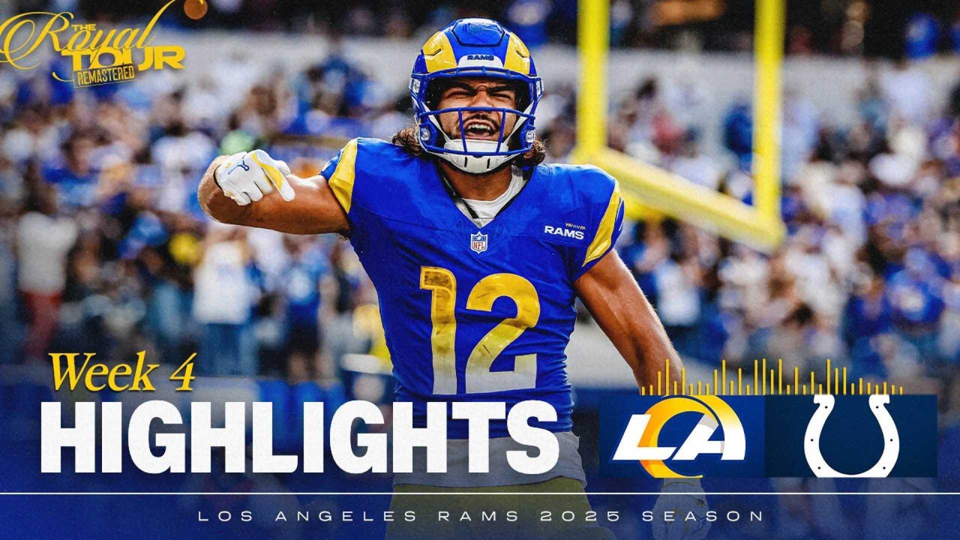 Rams Colts Week 4 Highlights