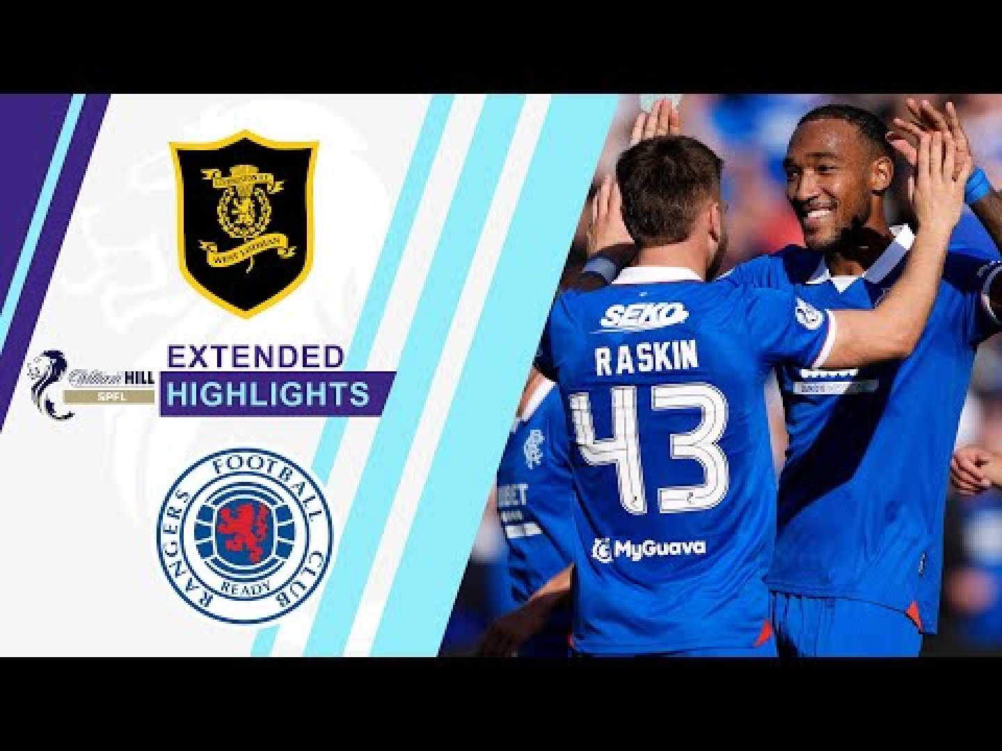 Rangers Fc Vs Livingston Match Highlights