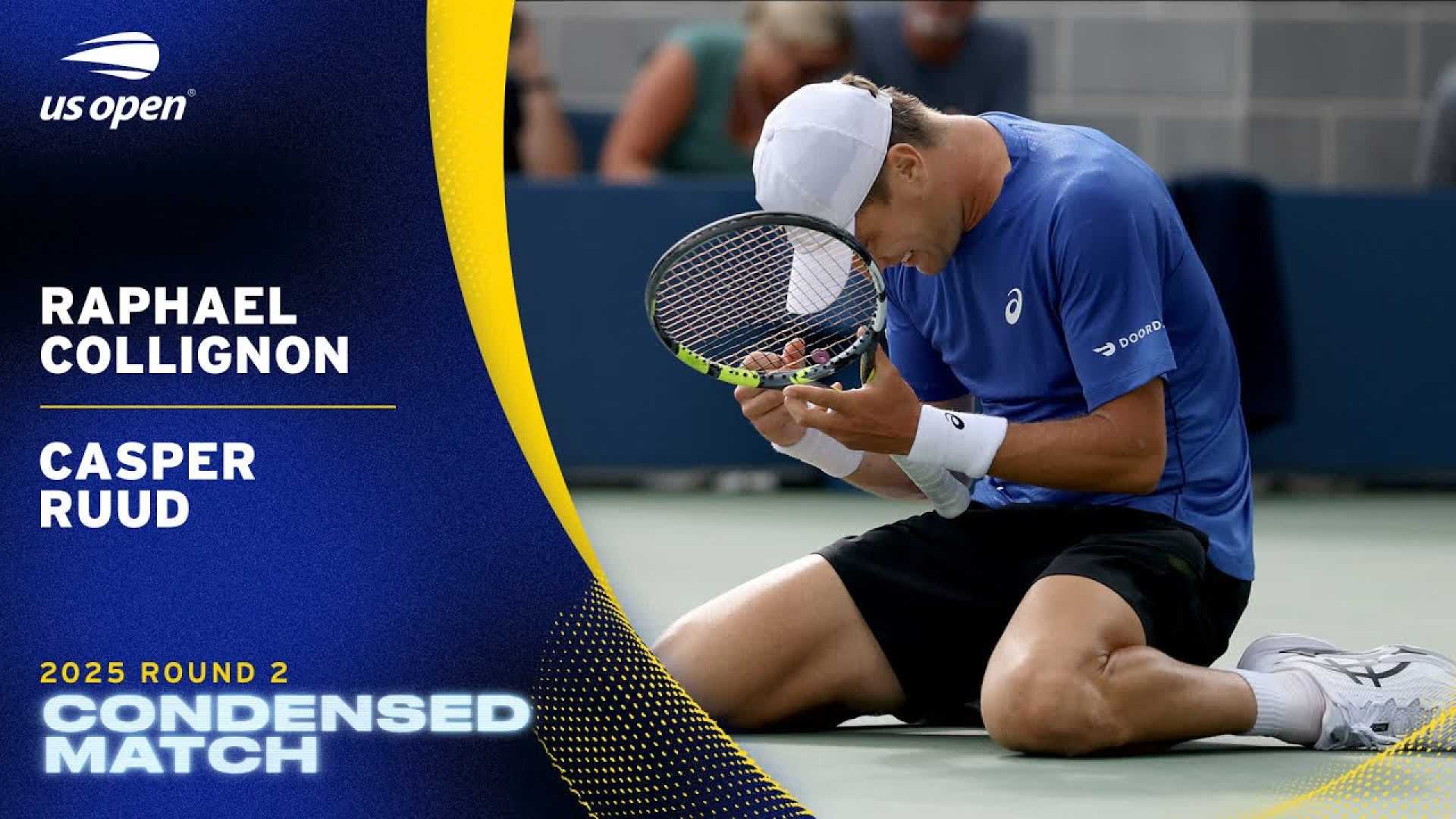 Raphael Collignon Tennis Match